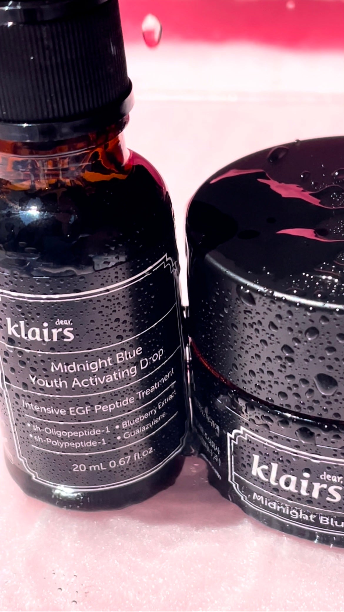 ミッドナイトブルーカーミングクリーム/Klairs/フェイスクリームを使ったクチコミ(1枚目)