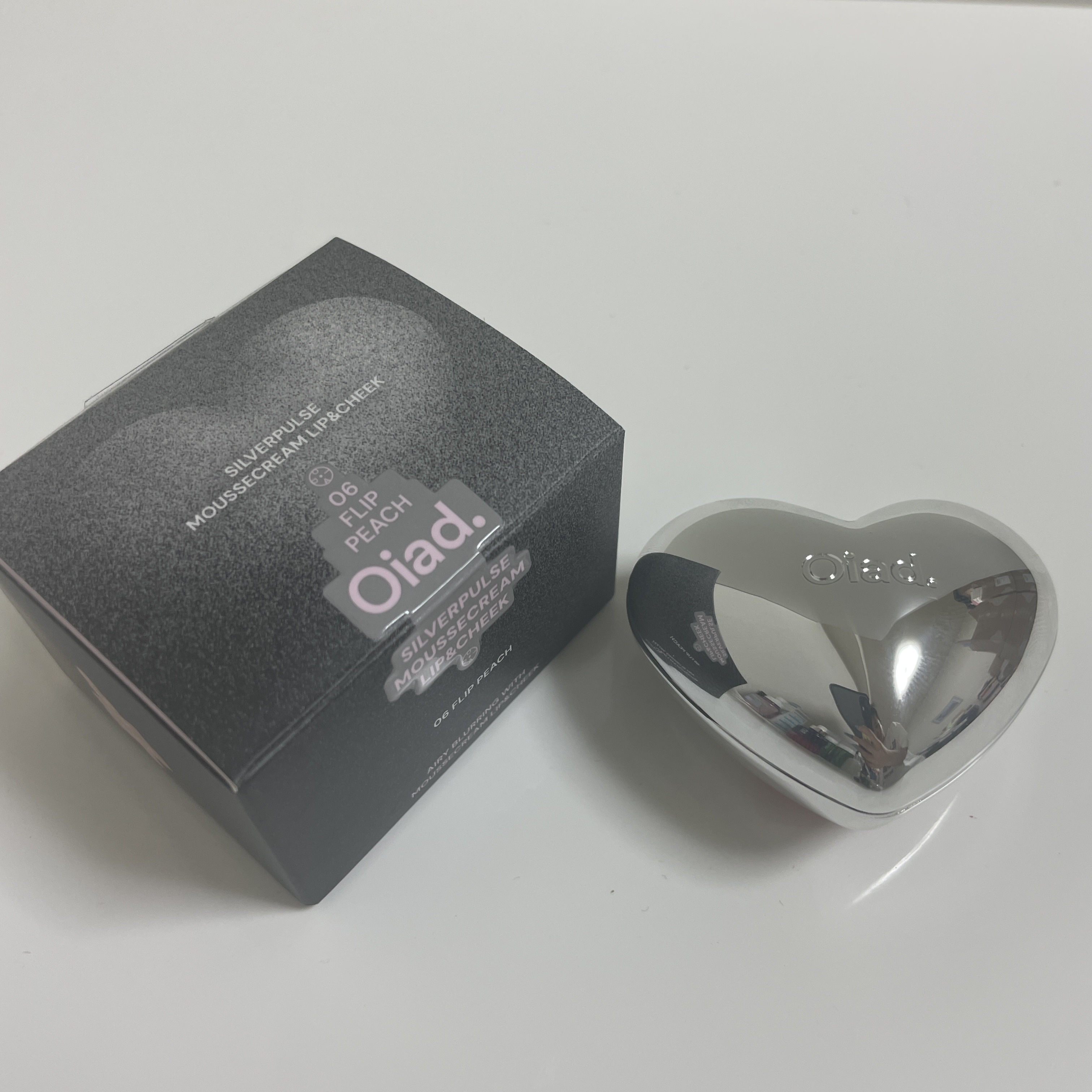 シルバーパース ムースクリーム リップ＆チーク/oiad/ジェル・クリームチークを使ったクチコミ（1枚目）