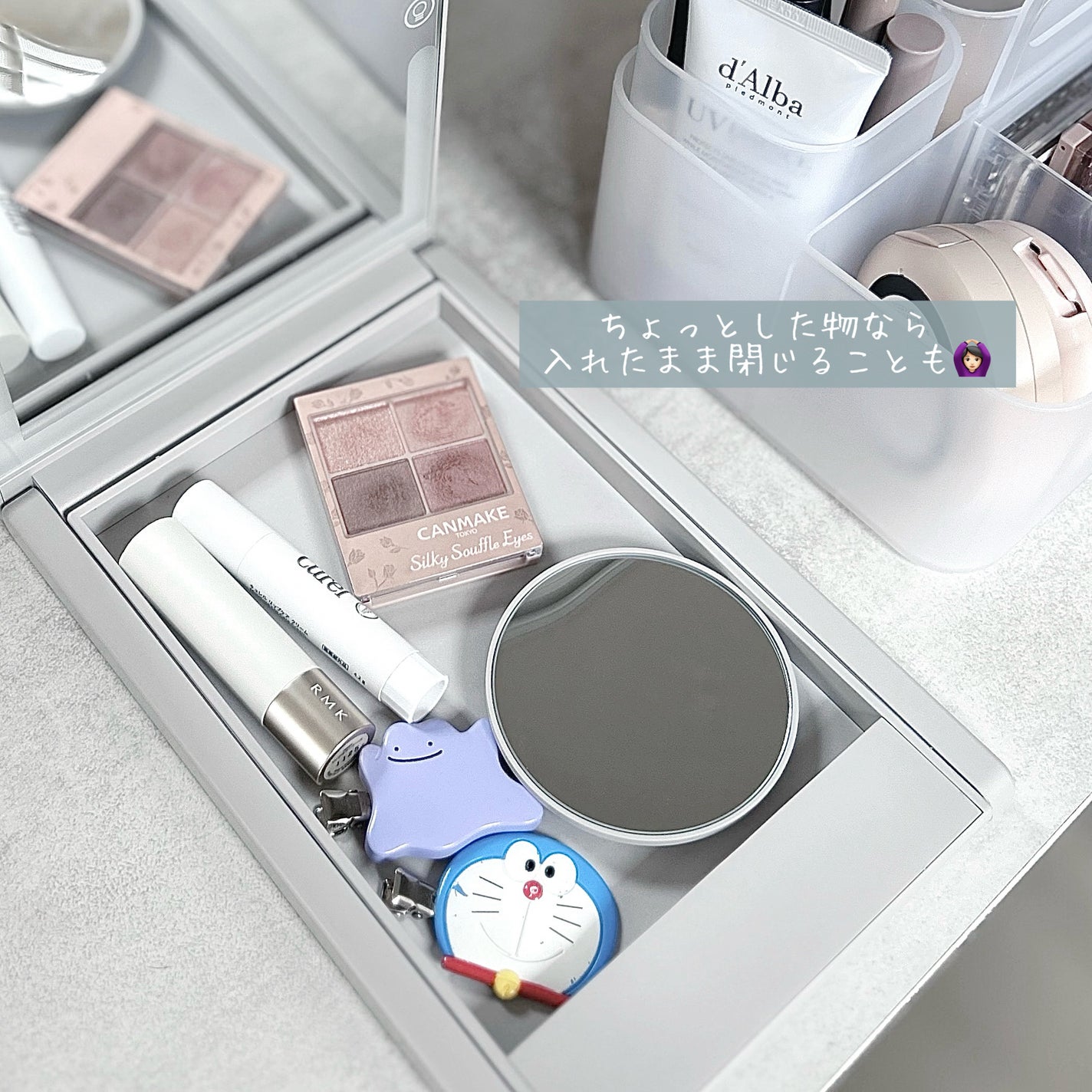 立ち上がるLEDミラー/3COINS/その他を使ったクチコミ(5枚目)