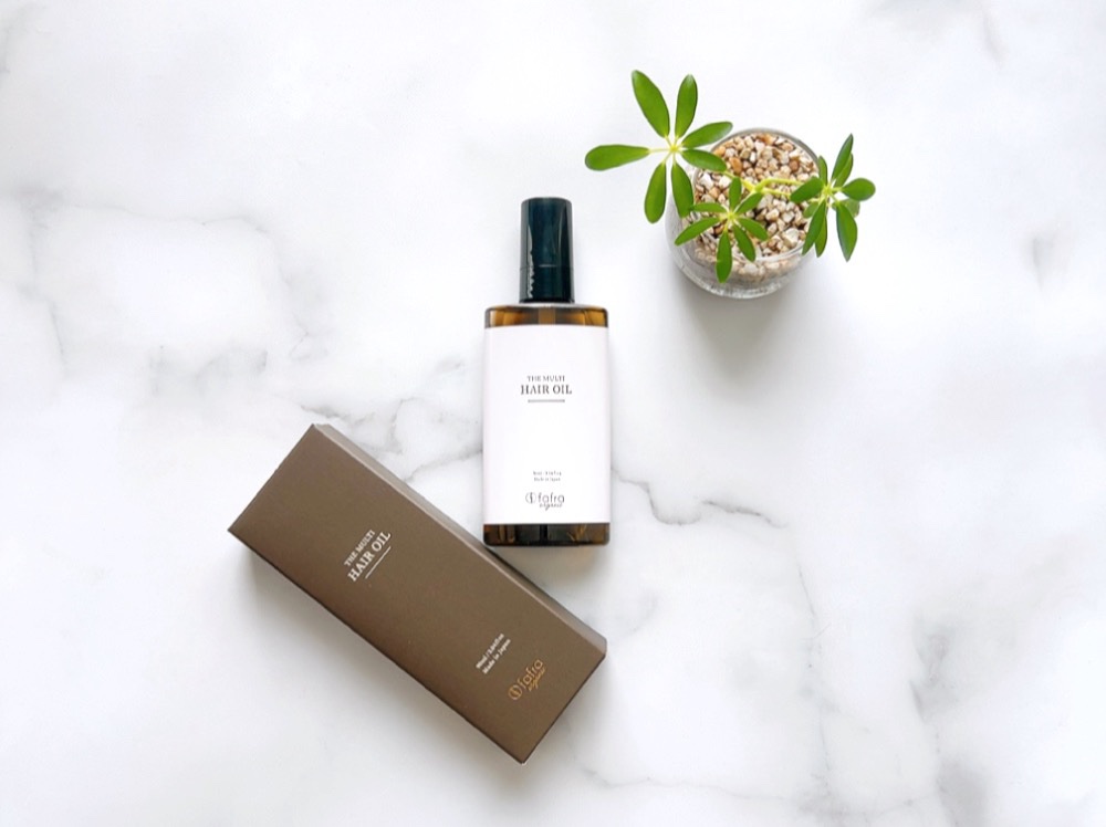 fafraオーガニック マルチヘアオイル【ヘア＆ボディ用】/fafra/ヘアオイルを使ったクチコミ（1枚目）