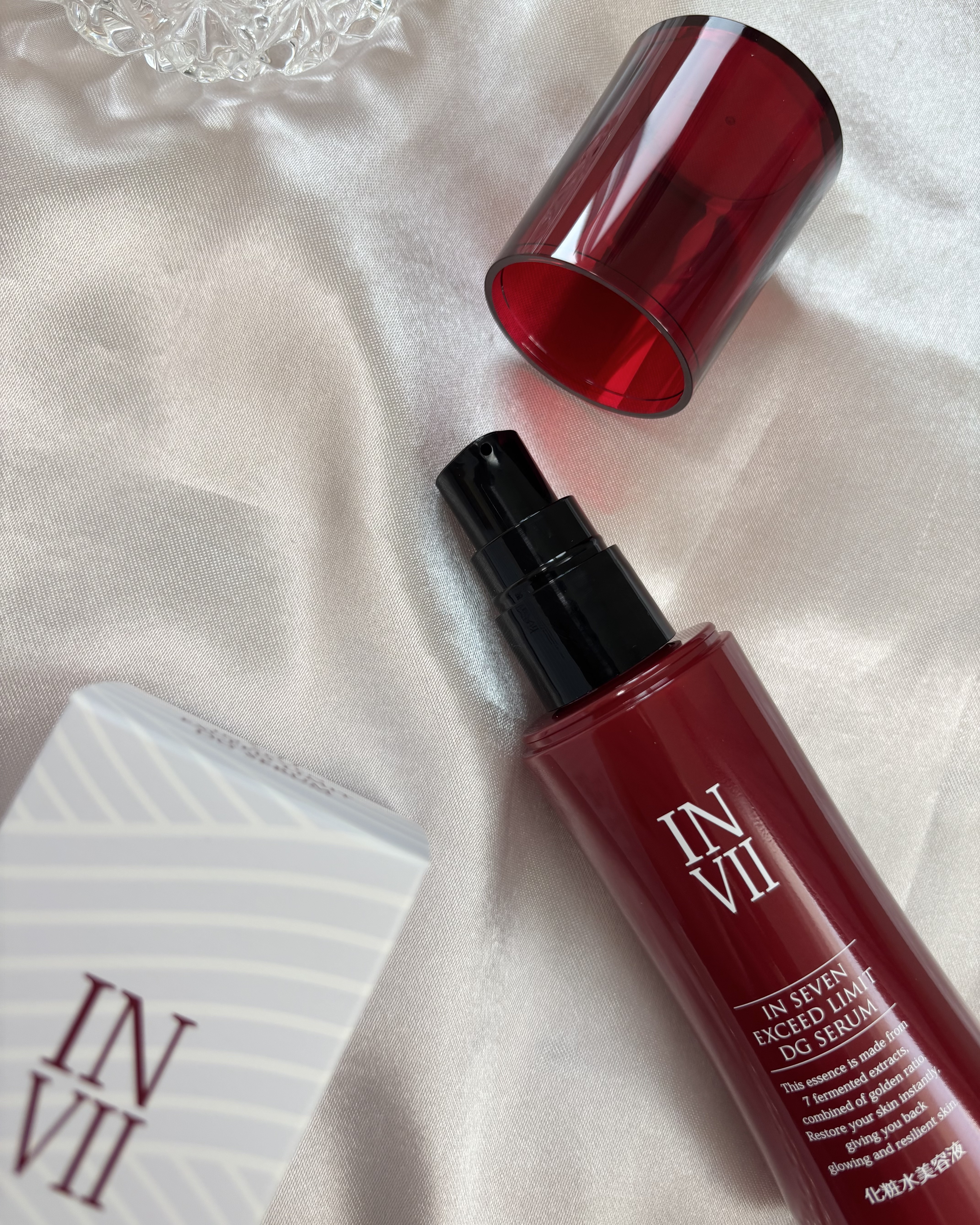 インセブン DGセラム/こだわり自然化粧品/化粧水を使ったクチコミ（2枚目）