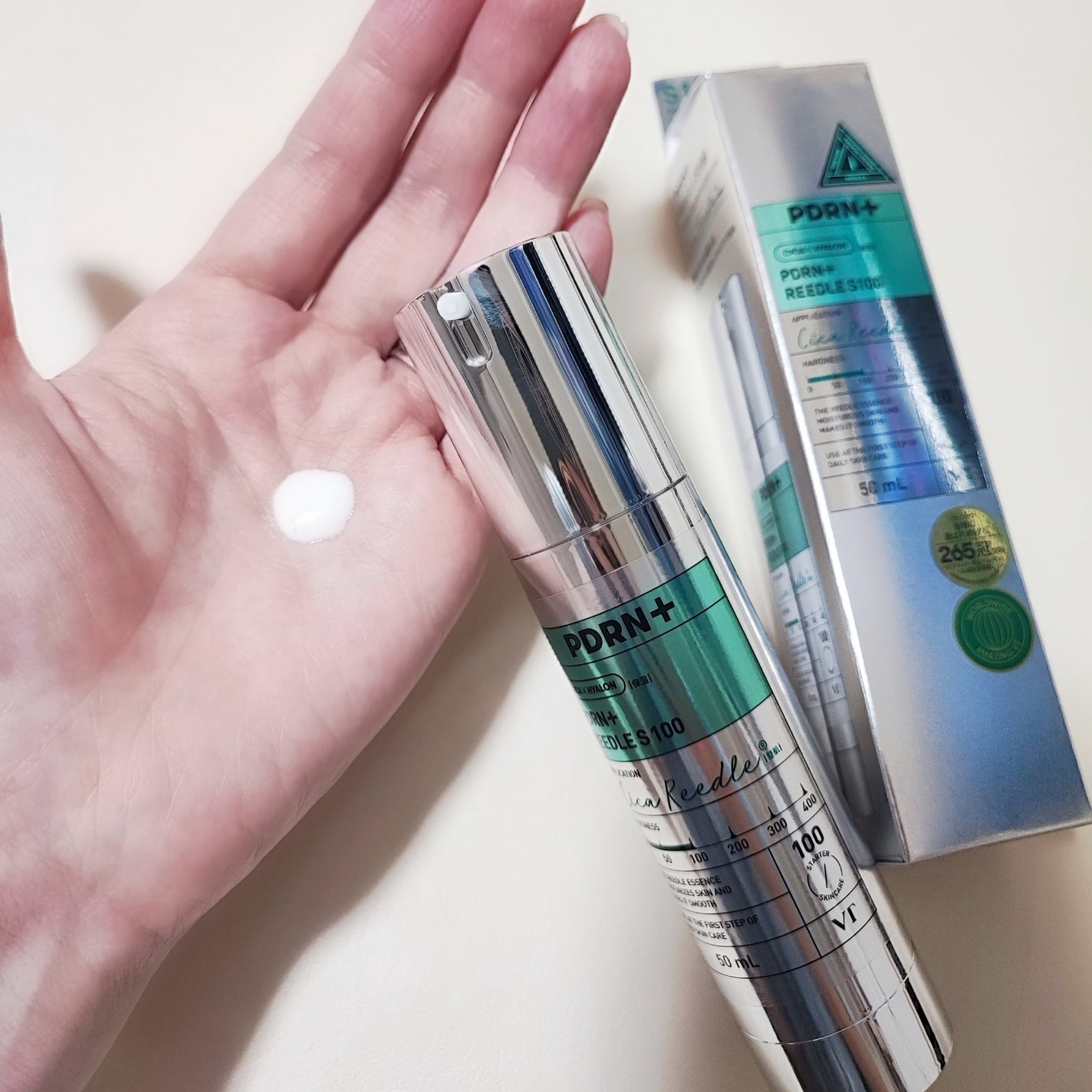 PDRN+リードルS 100/VT/美容液を使ったクチコミ(1枚目)