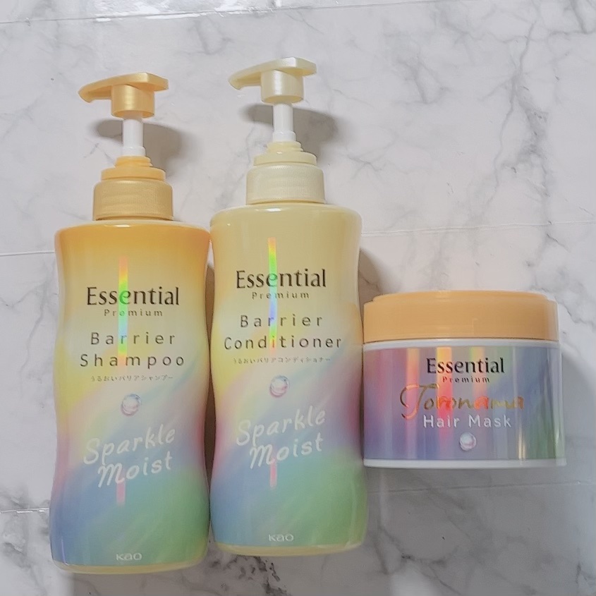 エッセンシャルプレミアム とろ生ヘアマスク/エッセンシャル/ヘアマスク・ヘアパックを使ったクチコミ（1枚目）