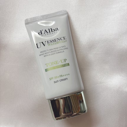 クリーンティーツリーリポソームトーンアップサンクリーム(グリーン)/ダルバ/日焼け止めクリームを使ったクチコミ(1枚目)