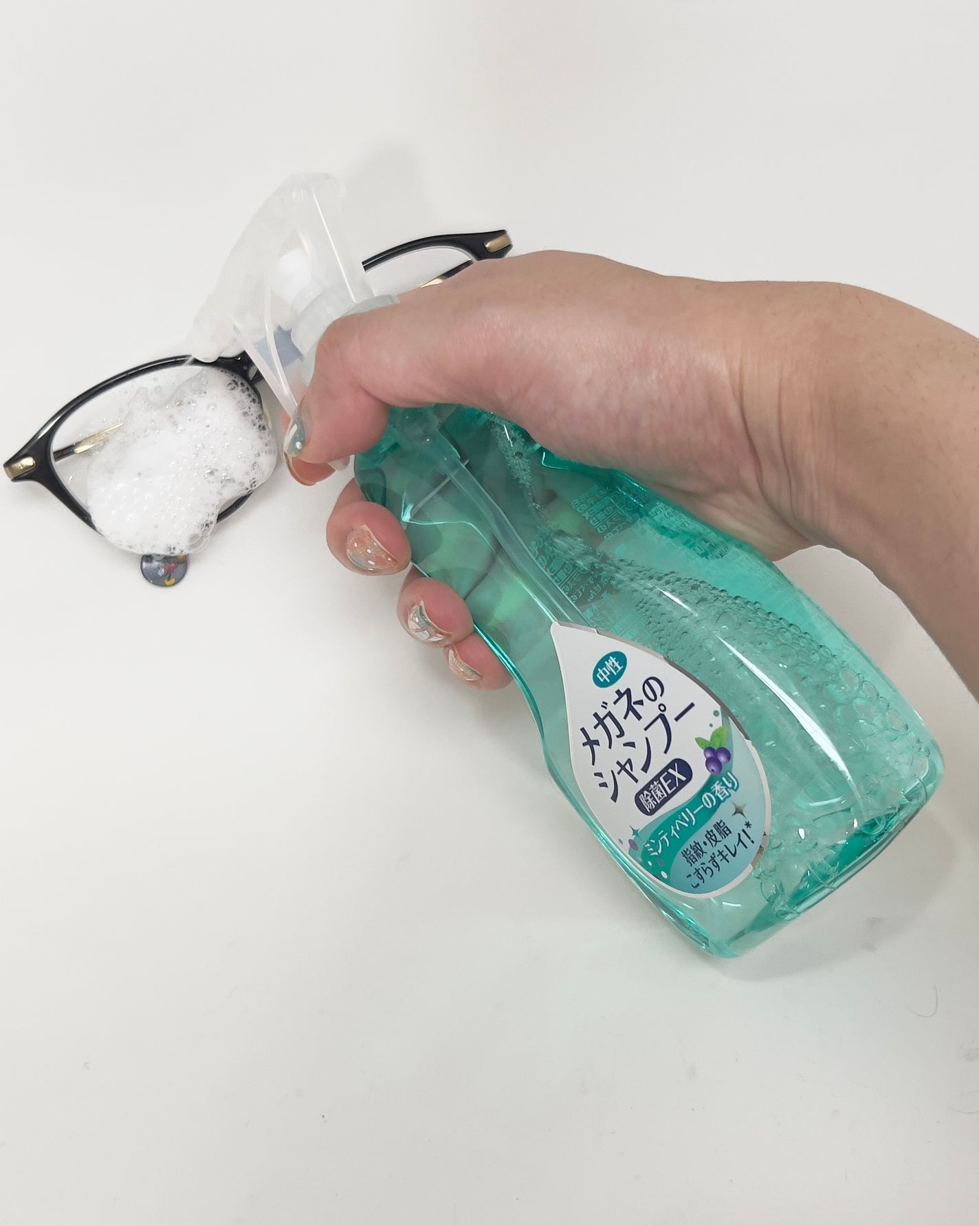 メガネのシャンプー 除菌EX/ソフト99コーポレーション/その他を使ったクチコミ(3枚目)