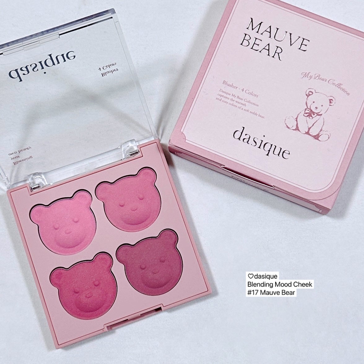 ブレンディングムードチーク/dasique/パウダーチークを使ったクチコミ(4枚目)