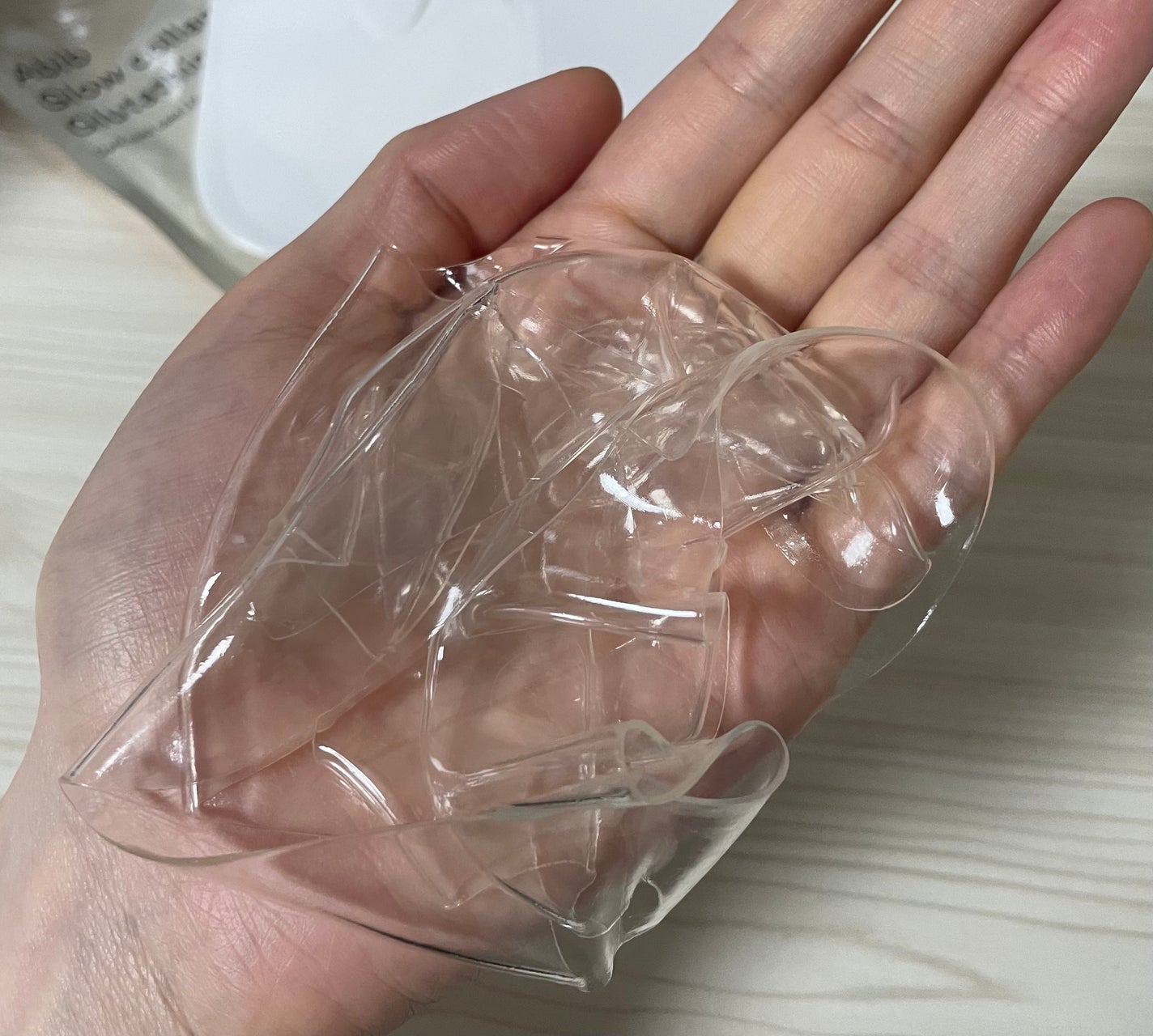 グルタチオンフィルムコラーゲンマスク/Abib /シートマスク・パックを使ったクチコミ(3枚目)