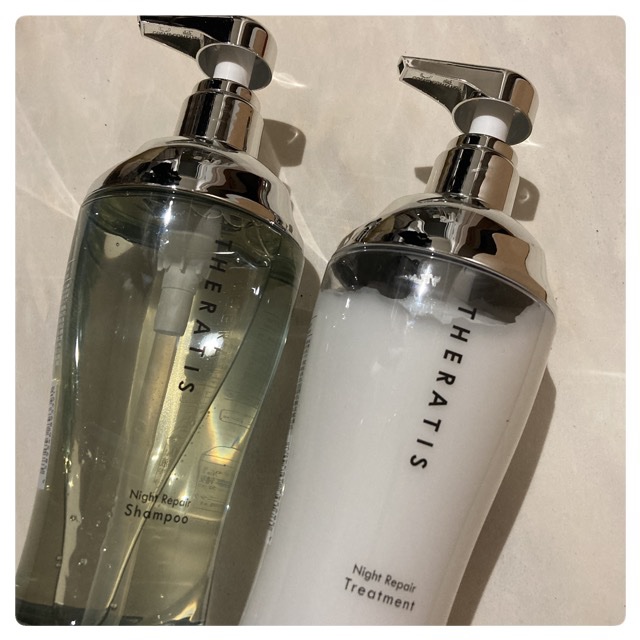 ナイトリペア シャンプー/ヘアトリートメント/THERATIS/シャンプー・コンディショナーを使ったクチコミ（1枚目）