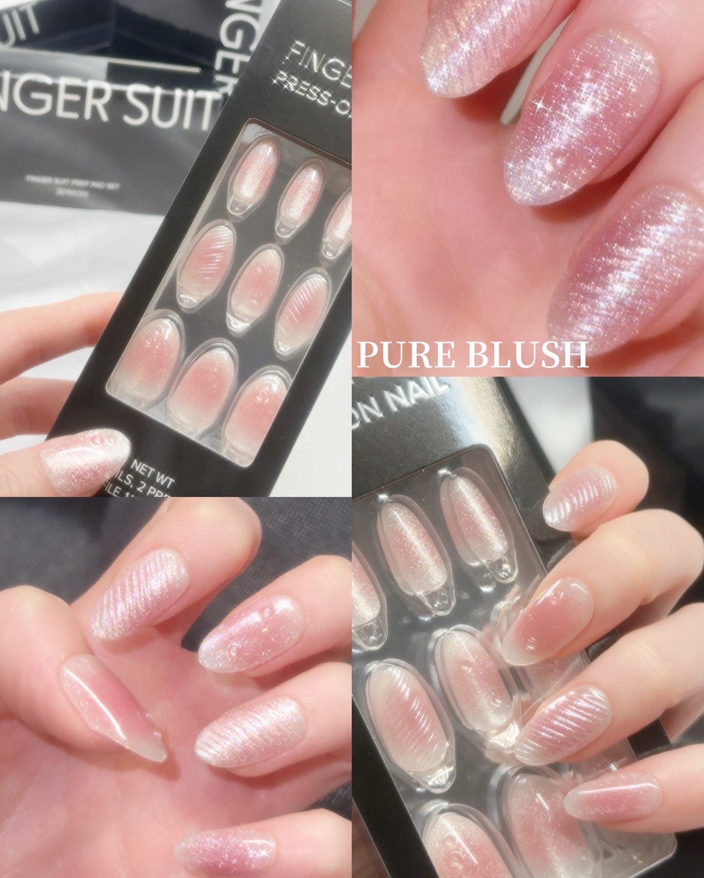 ネイルチップ(シールタイプ)/FINGER SUIT/ネイルチップ・パーツを使ったクチコミ（3枚目）