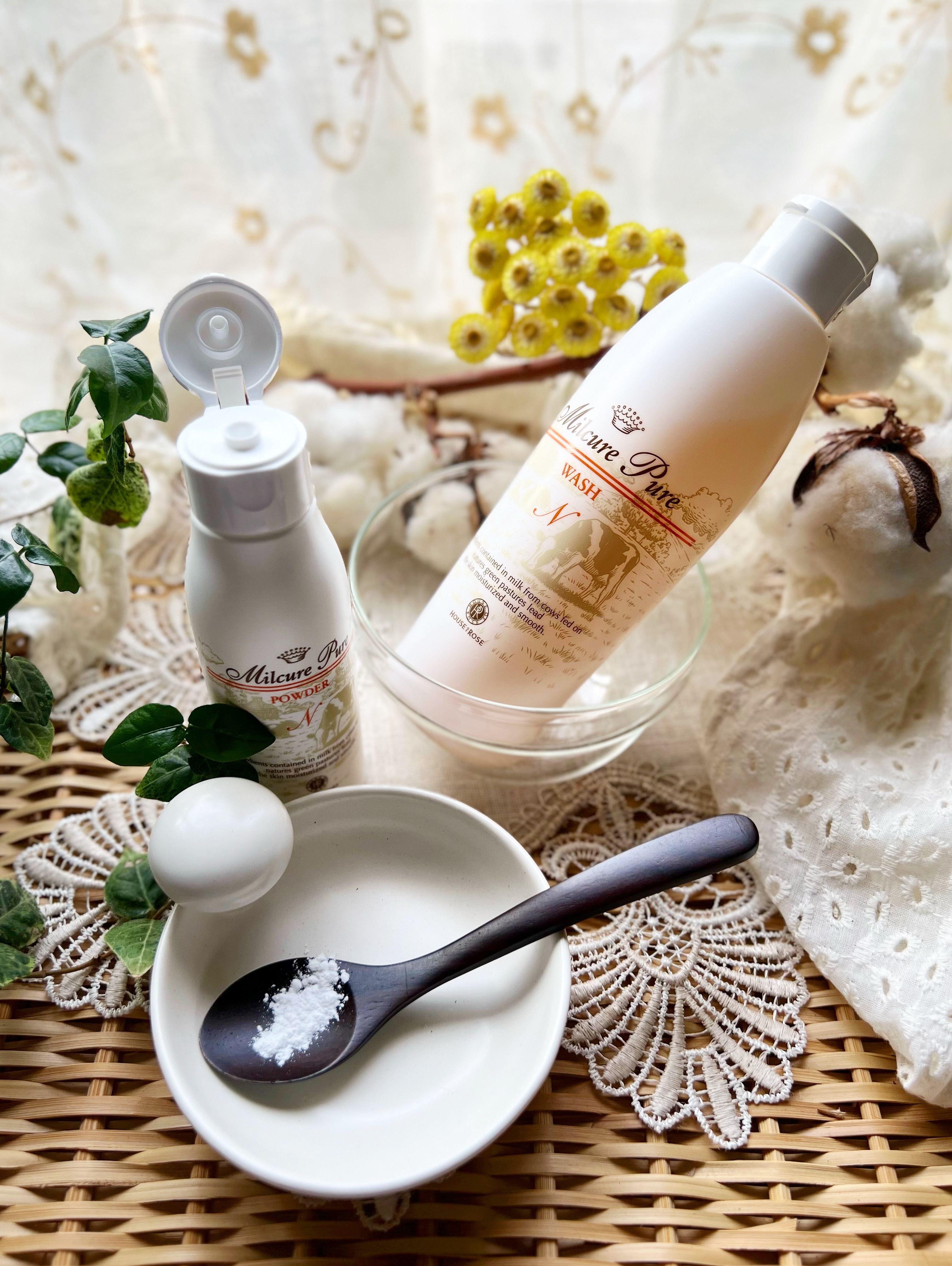 ミルキュア ピュア ウォッシュ＆パウダー/ハウス オブ ローゼ/洗顔パウダーを使ったクチコミ（3枚目）
