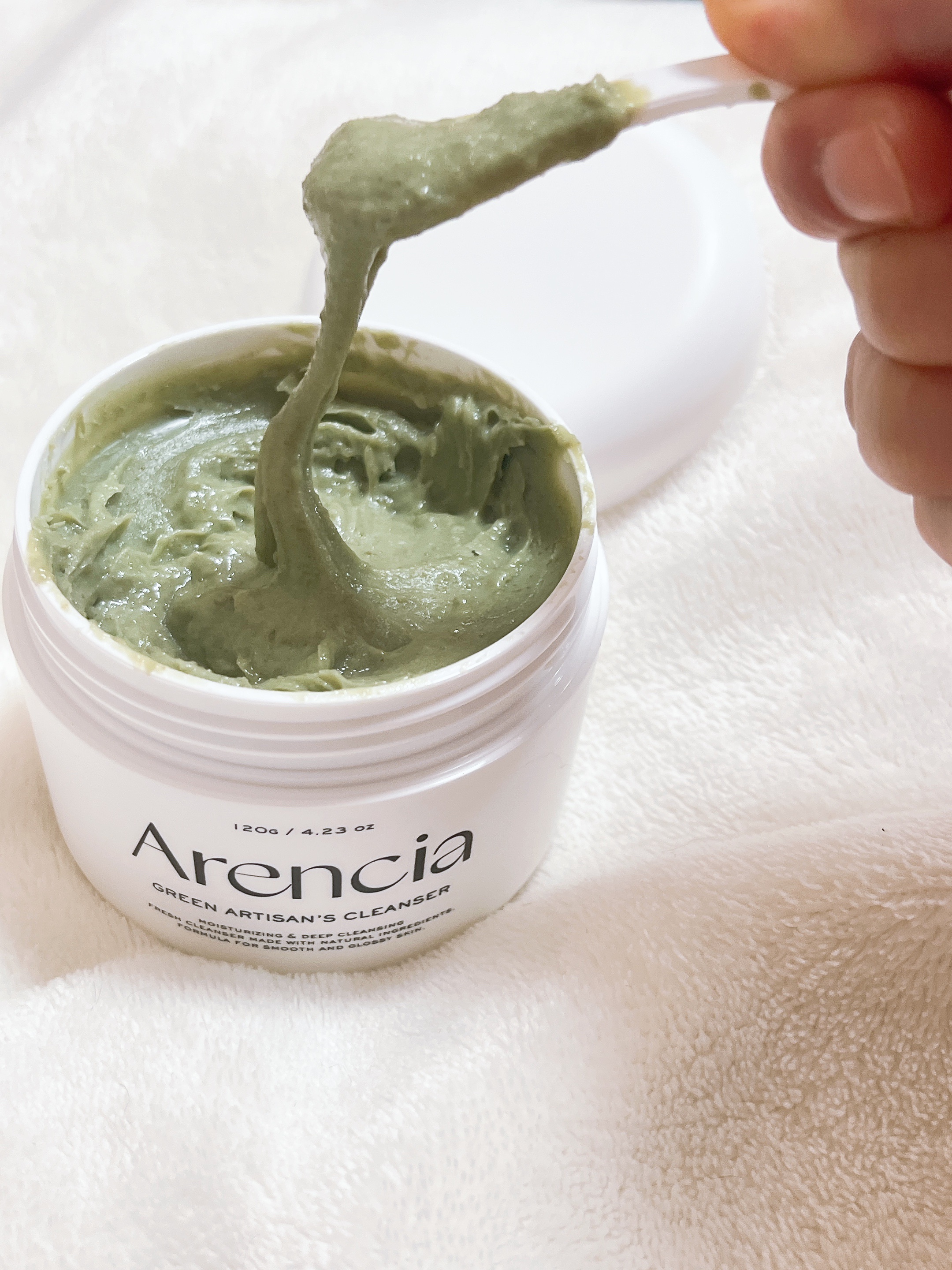 プレミアムもちソープ「グリーンアルティザン」/アレンシア/その他洗顔料を使ったクチコミ（2枚目）