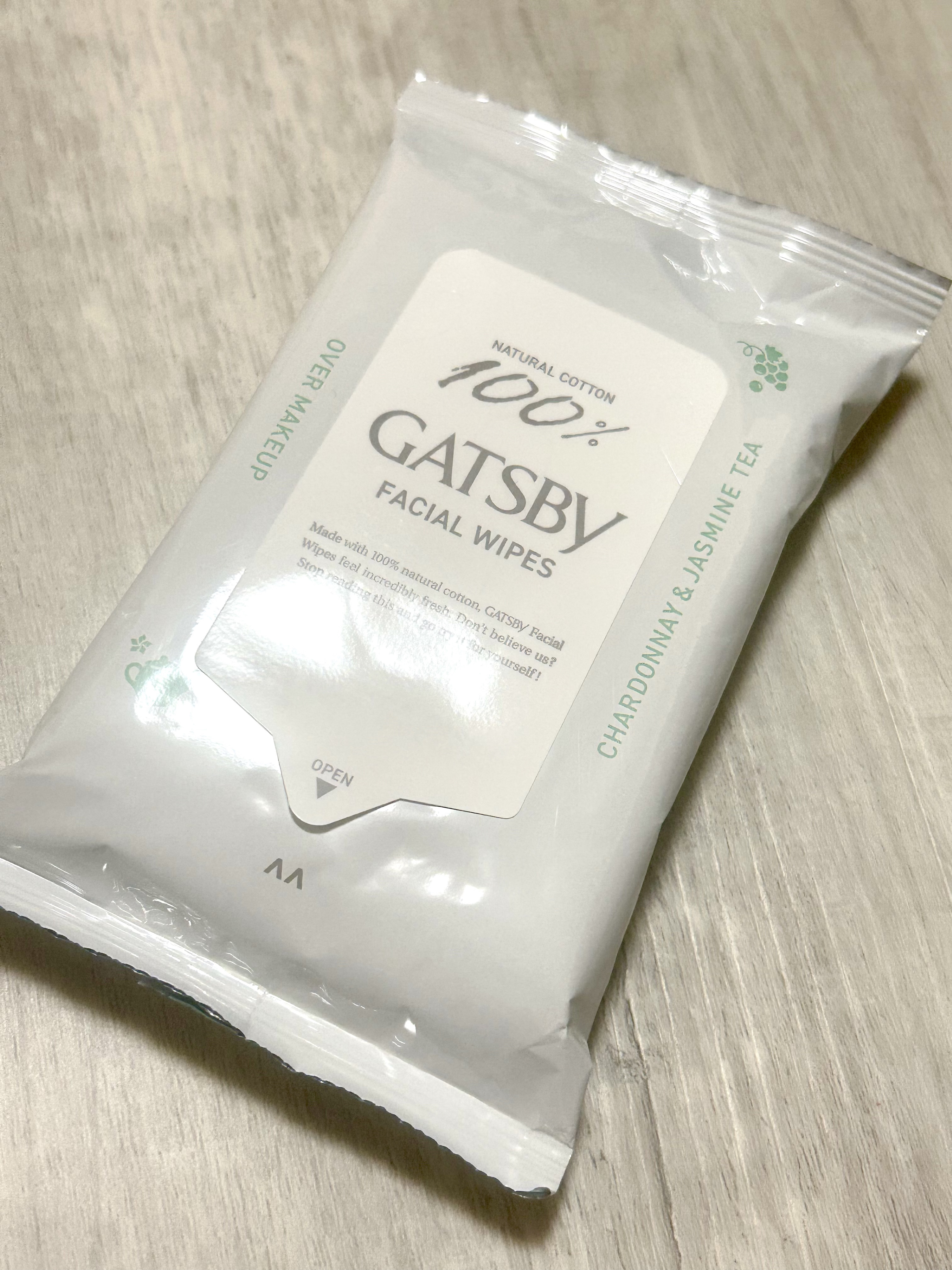 アイスボディペーパー シャルドネ&ジャスミンティー/ギャツビー/ボディシートを使ったクチコミ（2枚目）