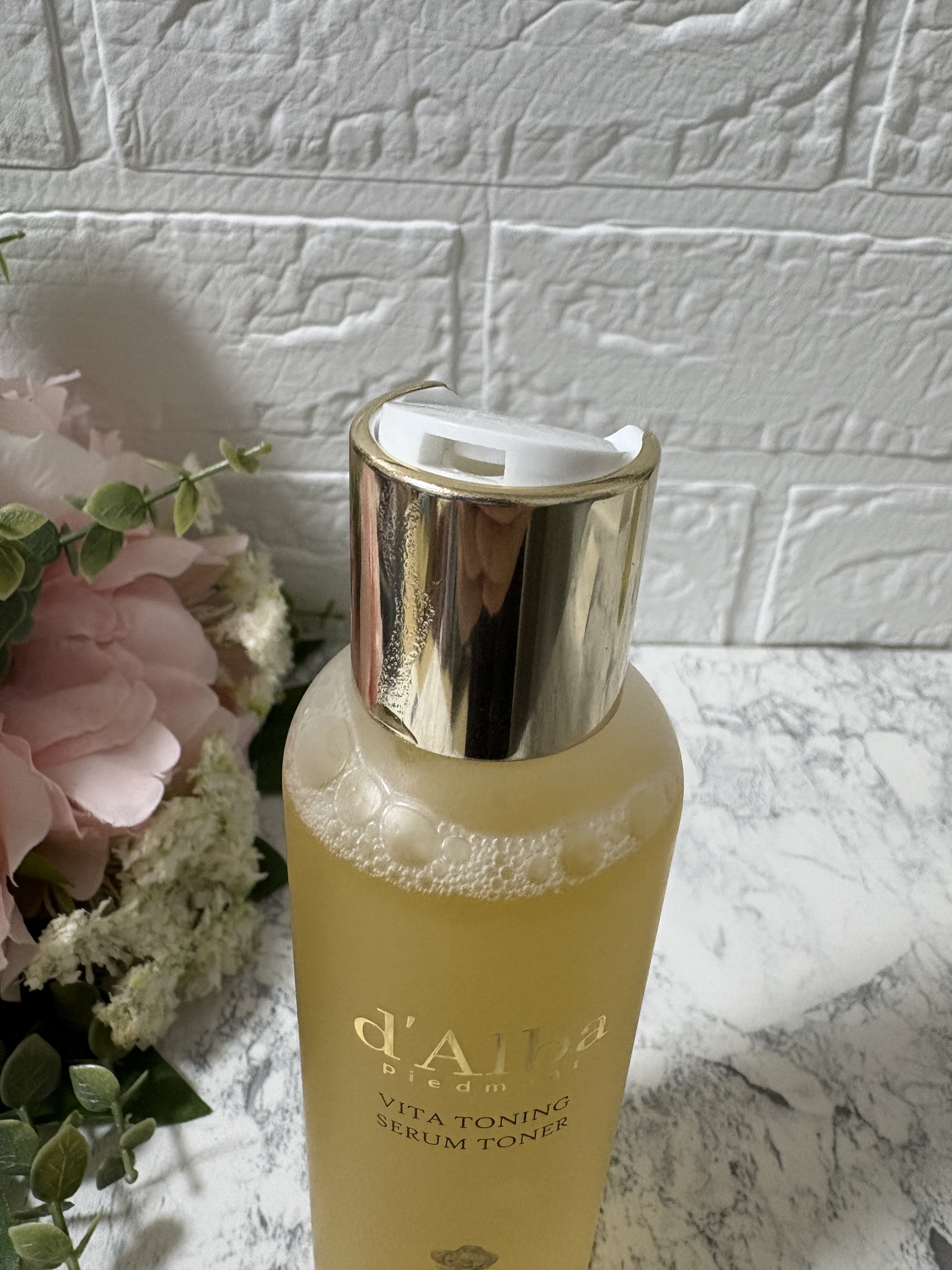 ビタトーニングセラムトナー/ダルバ/化粧水を使ったクチコミ（3枚目）