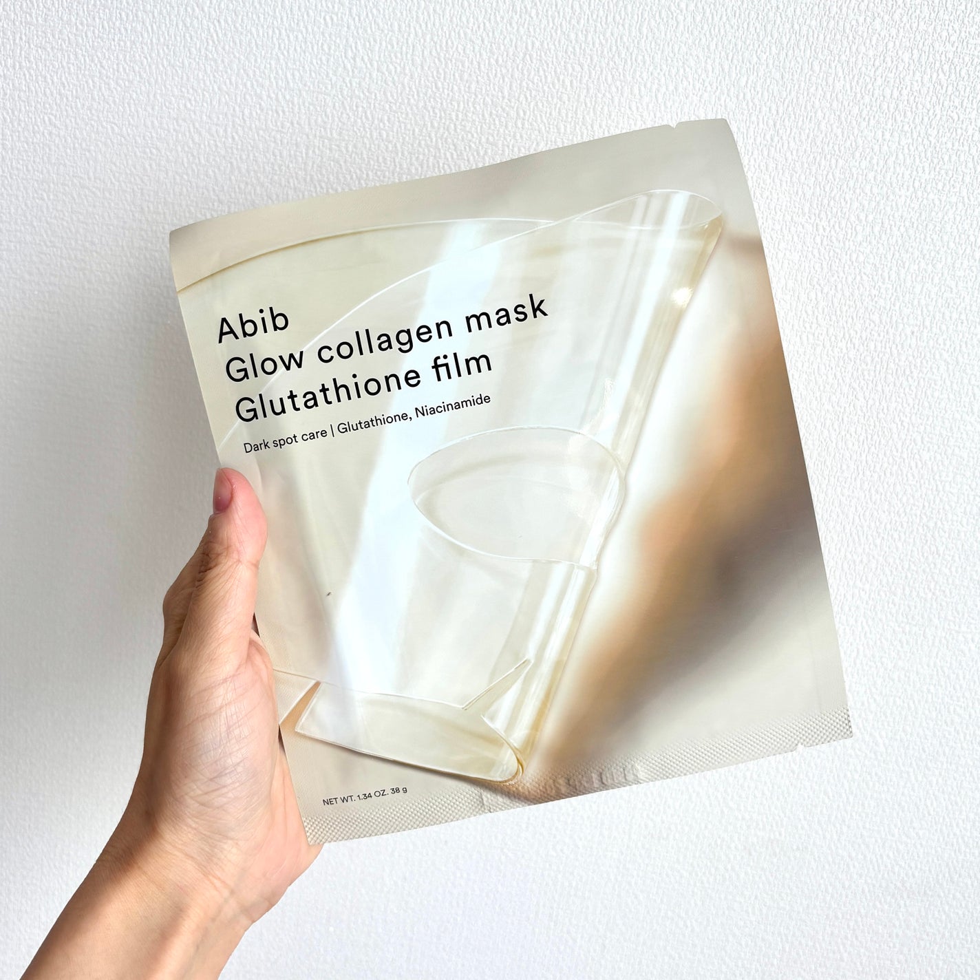 グルタチオンフィルムコラーゲンマスク/Abib /シートマスク・パックを使ったクチコミ(1枚目)