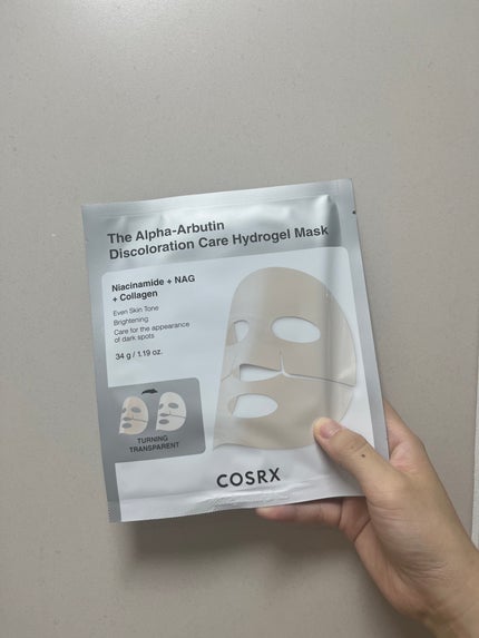 RXザ・アルファ アルブチン ハイドロゲルパック/COSRX/シートマスク・パックを使ったクチコミ(1枚目)