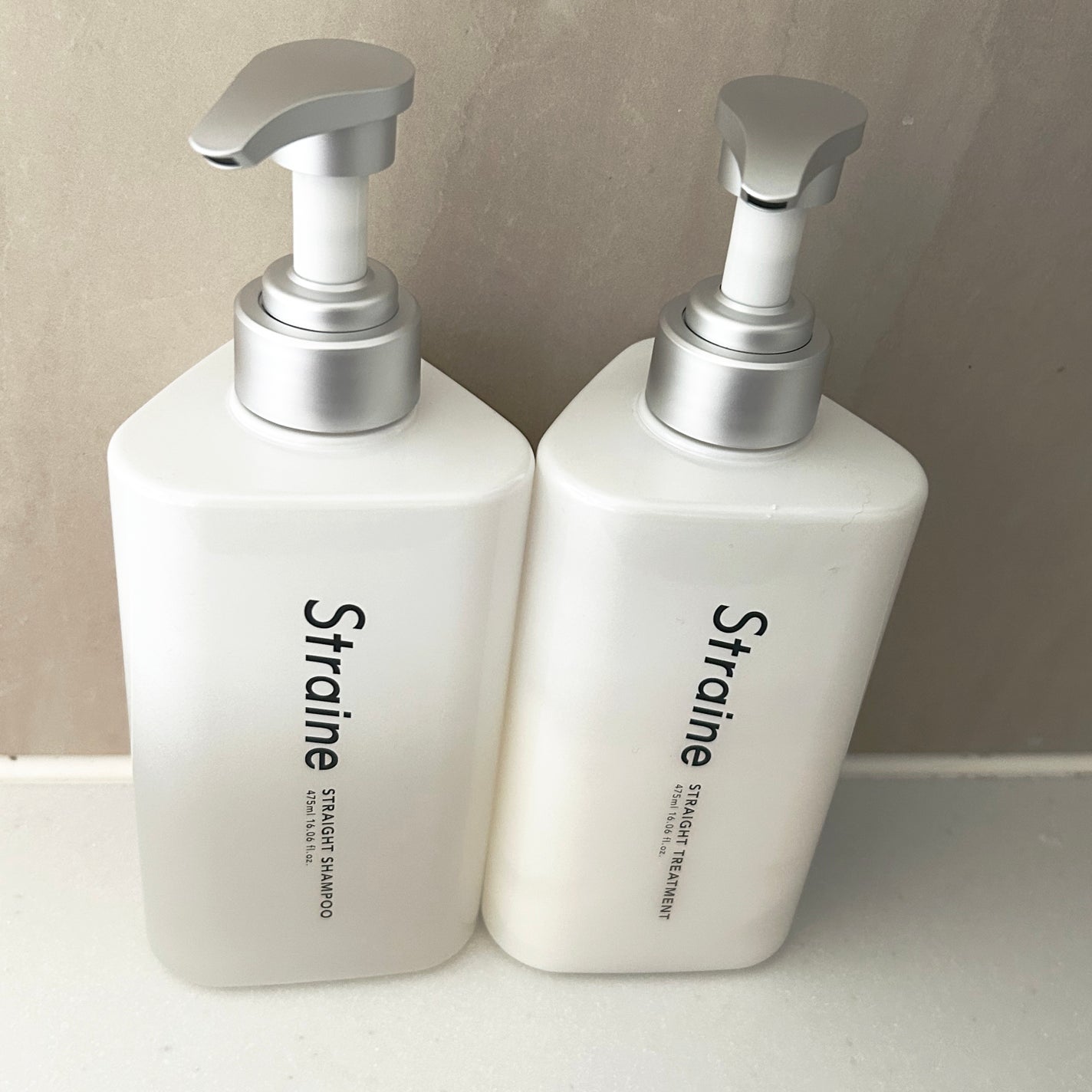 ストレートシャンプー/ストレートトリートメント ホワイトブロッサムの香り/Straine/市販シャンプーを使ったクチコミ(1枚目)