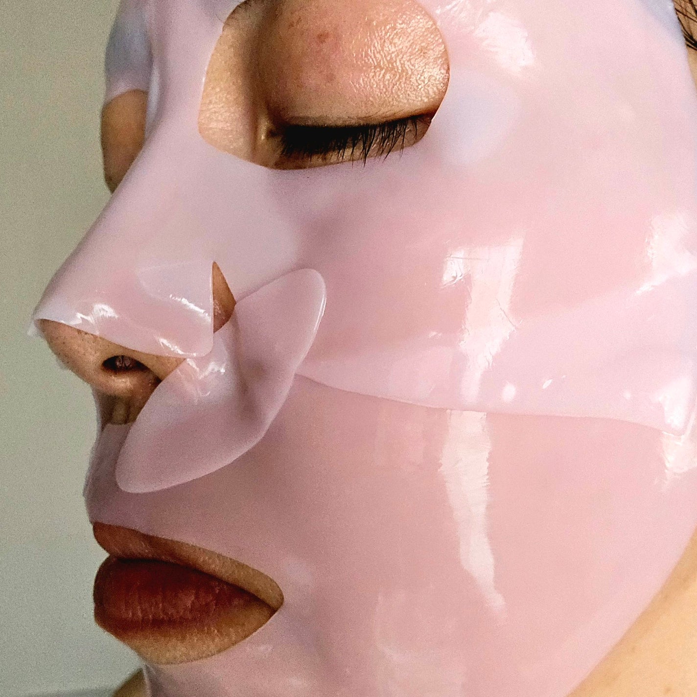 PDRNピンクコラーゲンゲルマスク/MEDICUBE/シートマスク・パックを使ったクチコミ(4枚目)