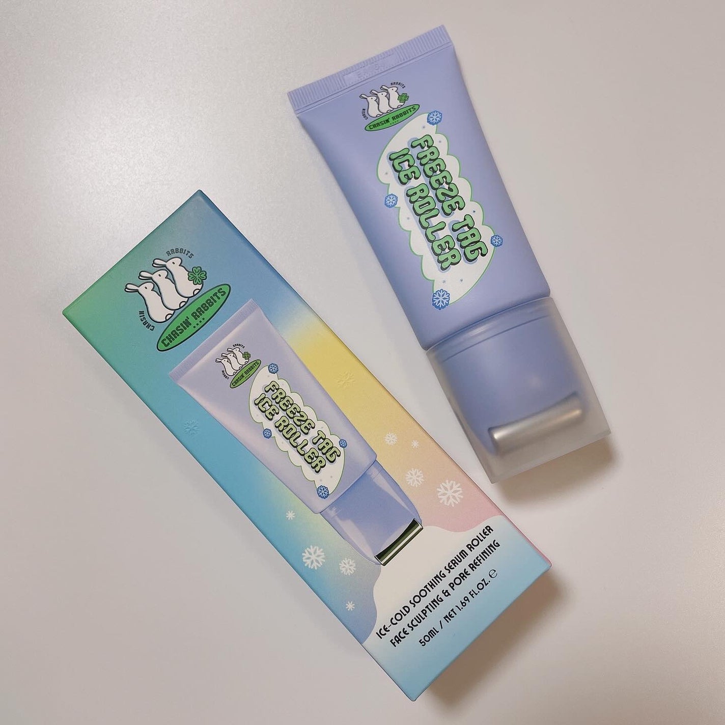 フリーズタグアイスローラー/CHASIN'RABBITS/美容液を使ったクチコミ(1枚目)