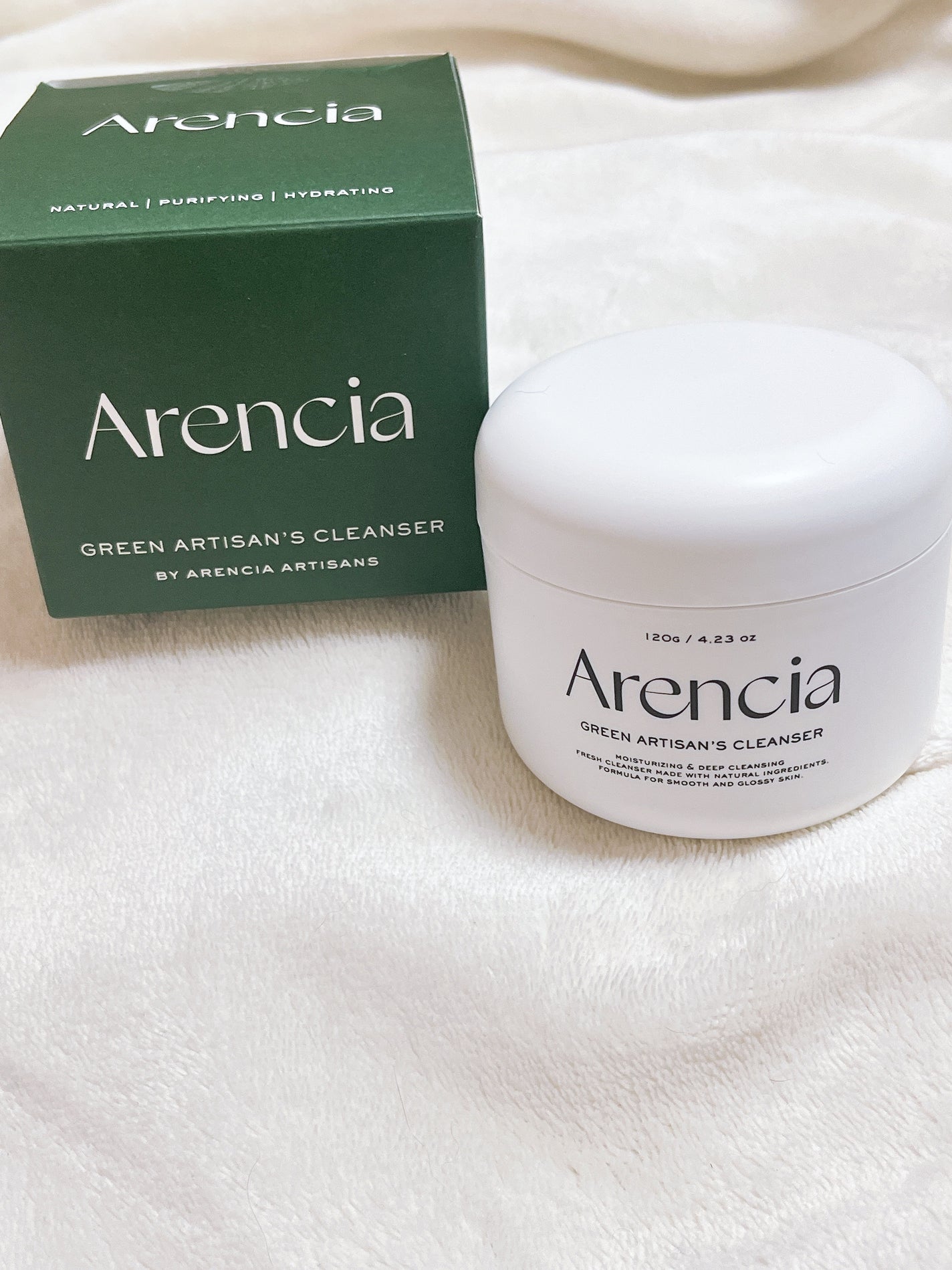 プレミアムもちソープ「グリーンアルティザン」/アレンシア/その他洗顔料を使ったクチコミ(1枚目)