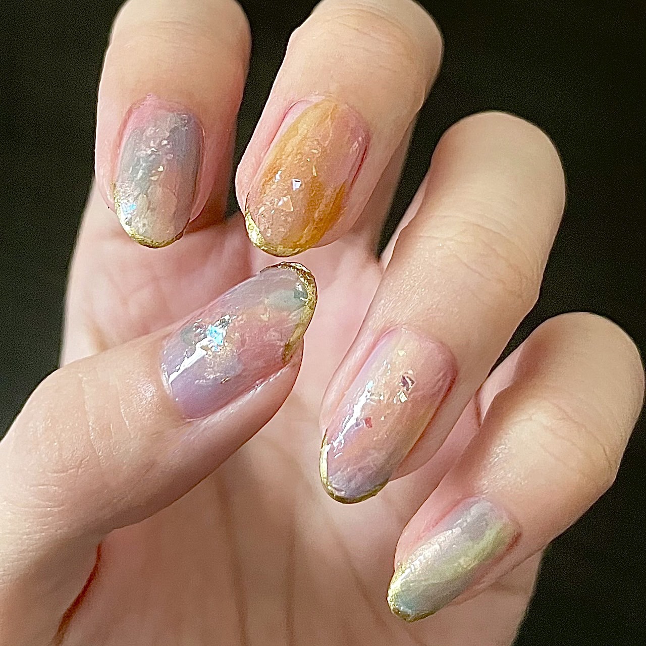 カラフルネイルズ/キャンメイク/マニキュアを使ったクチコミ（2枚目）