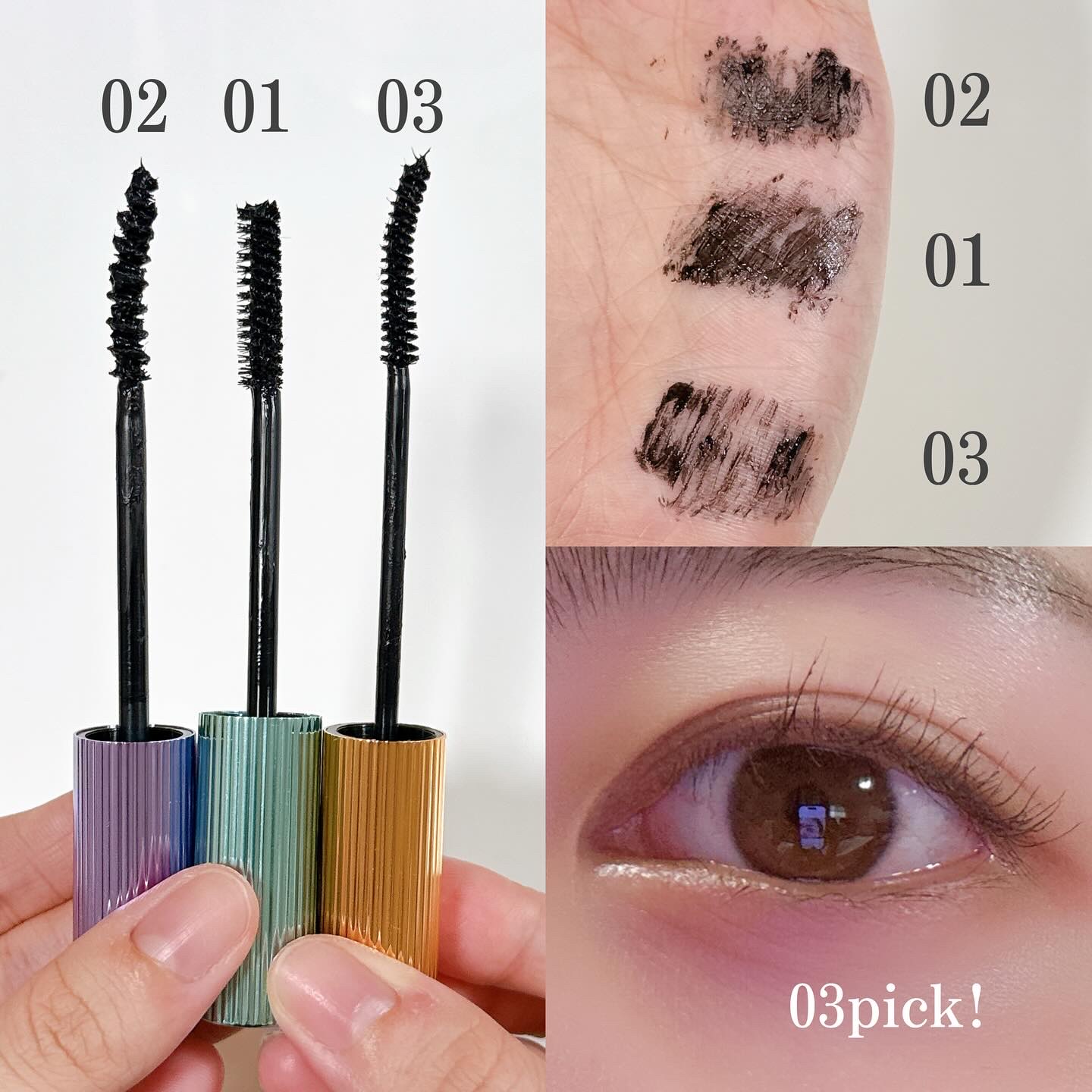 ホリカホリカ ラッシュコレクティングマスカラ/HOLIKA HOLIKA/マスカラを使ったクチコミ（2枚目）