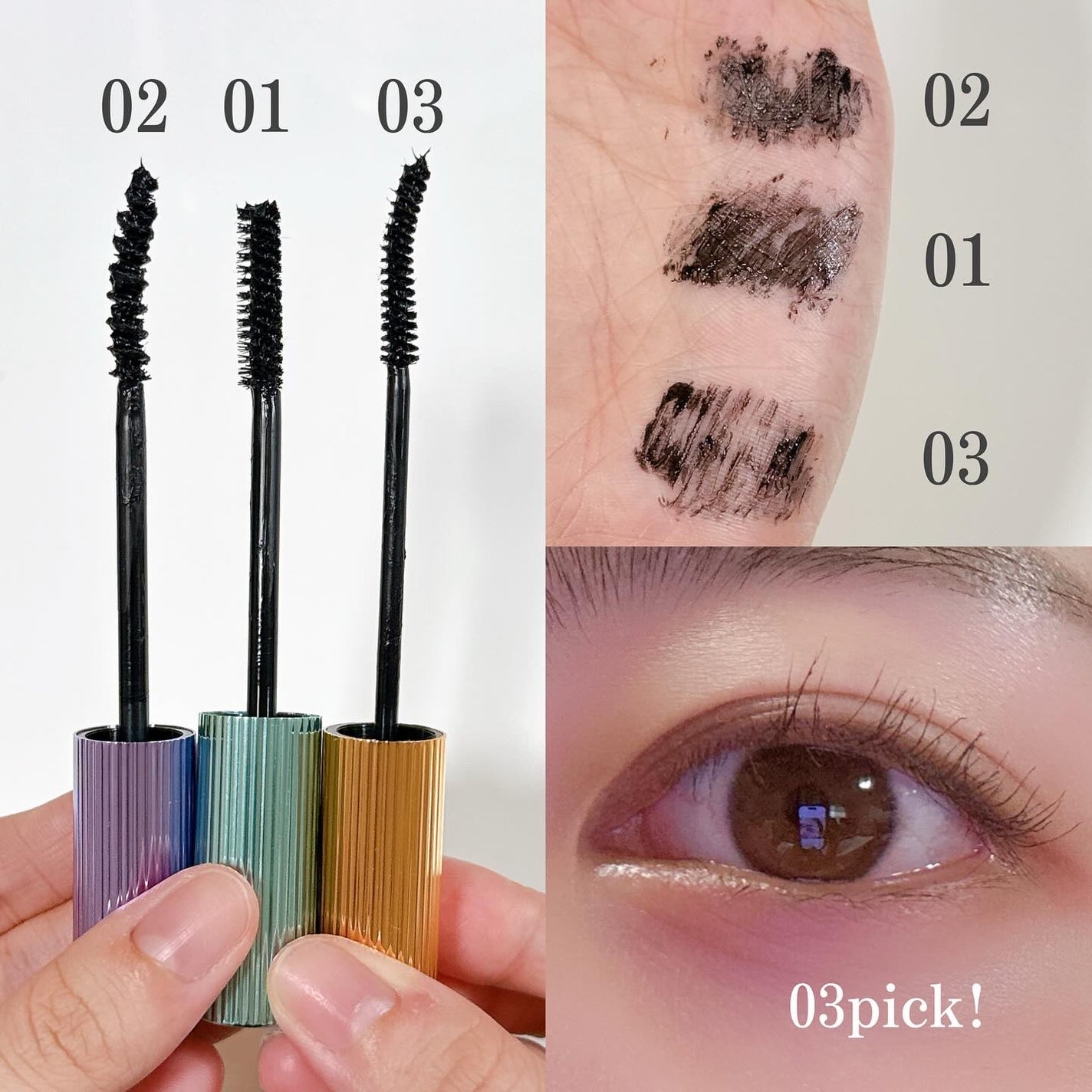 ホリカホリカ ラッシュコレクティングマスカラ/HOLIKA HOLIKA/マスカラを使ったクチコミ(2枚目)