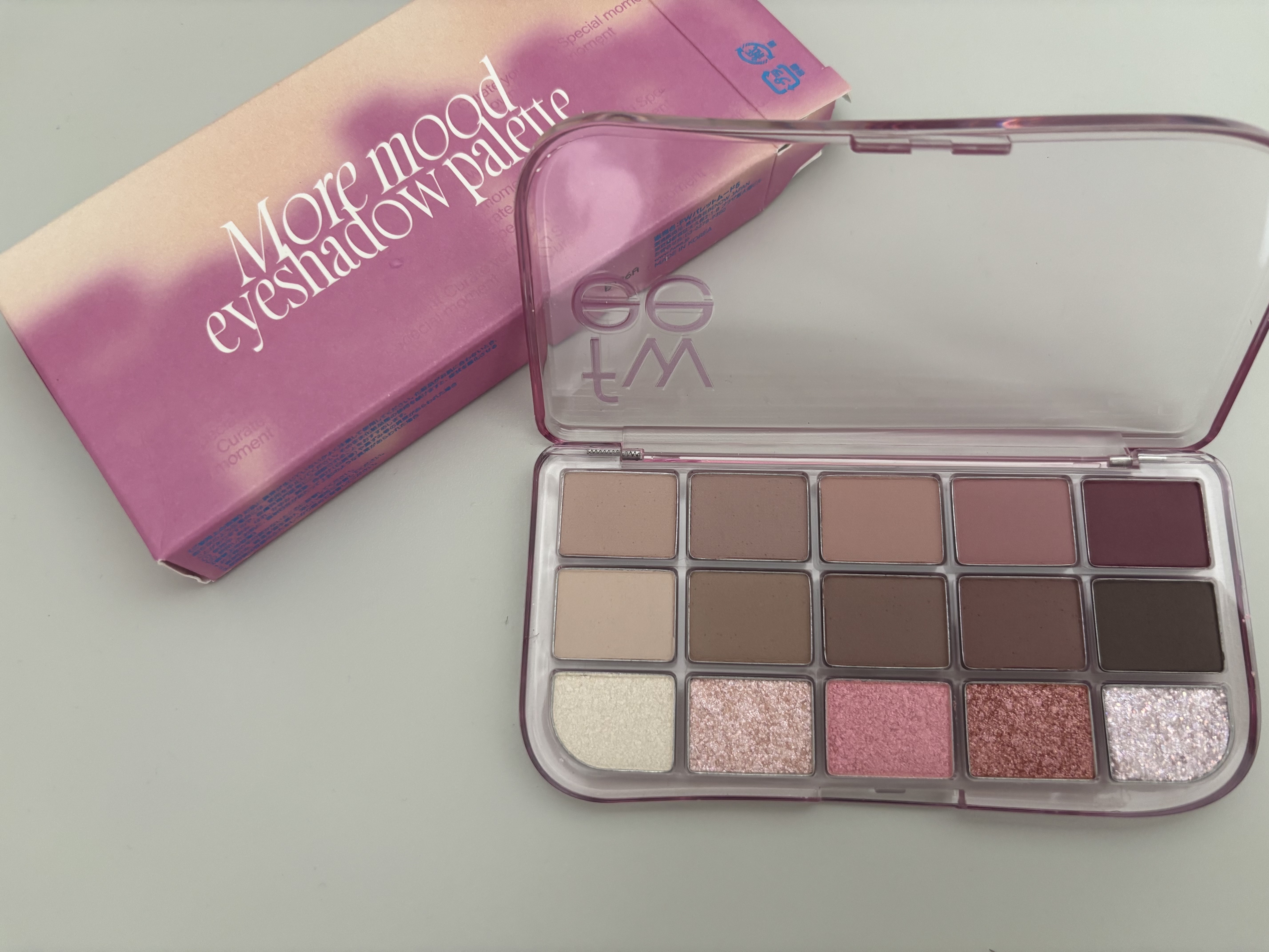 フィー モアムードアイパレット/fwee/アイシャドウパレットを使ったクチコミ（1枚目）