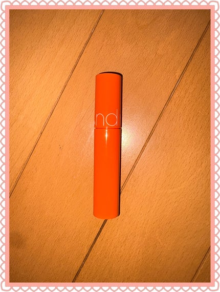 ジューシーラスティングティント/rom&nd/リップティントを使ったクチコミ(1枚目)