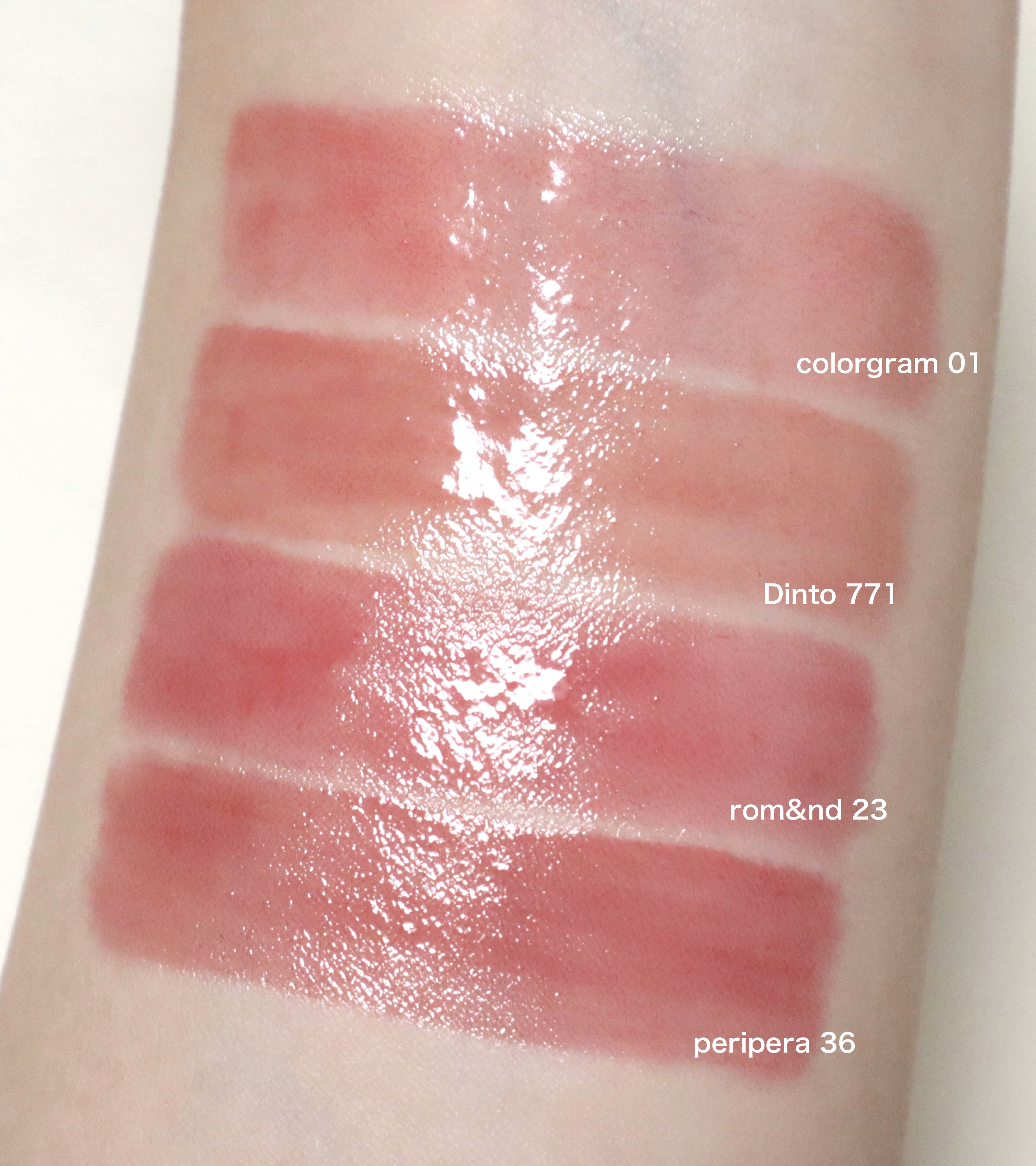 ペリペラ インク ムード グロイ ティント/PERIPERA/リップティントを使ったクチコミ（2枚目）