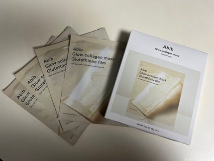 グルタチオンフィルムコラーゲンマスク/Abib /シートマスク・パックを使ったクチコミ(1枚目)