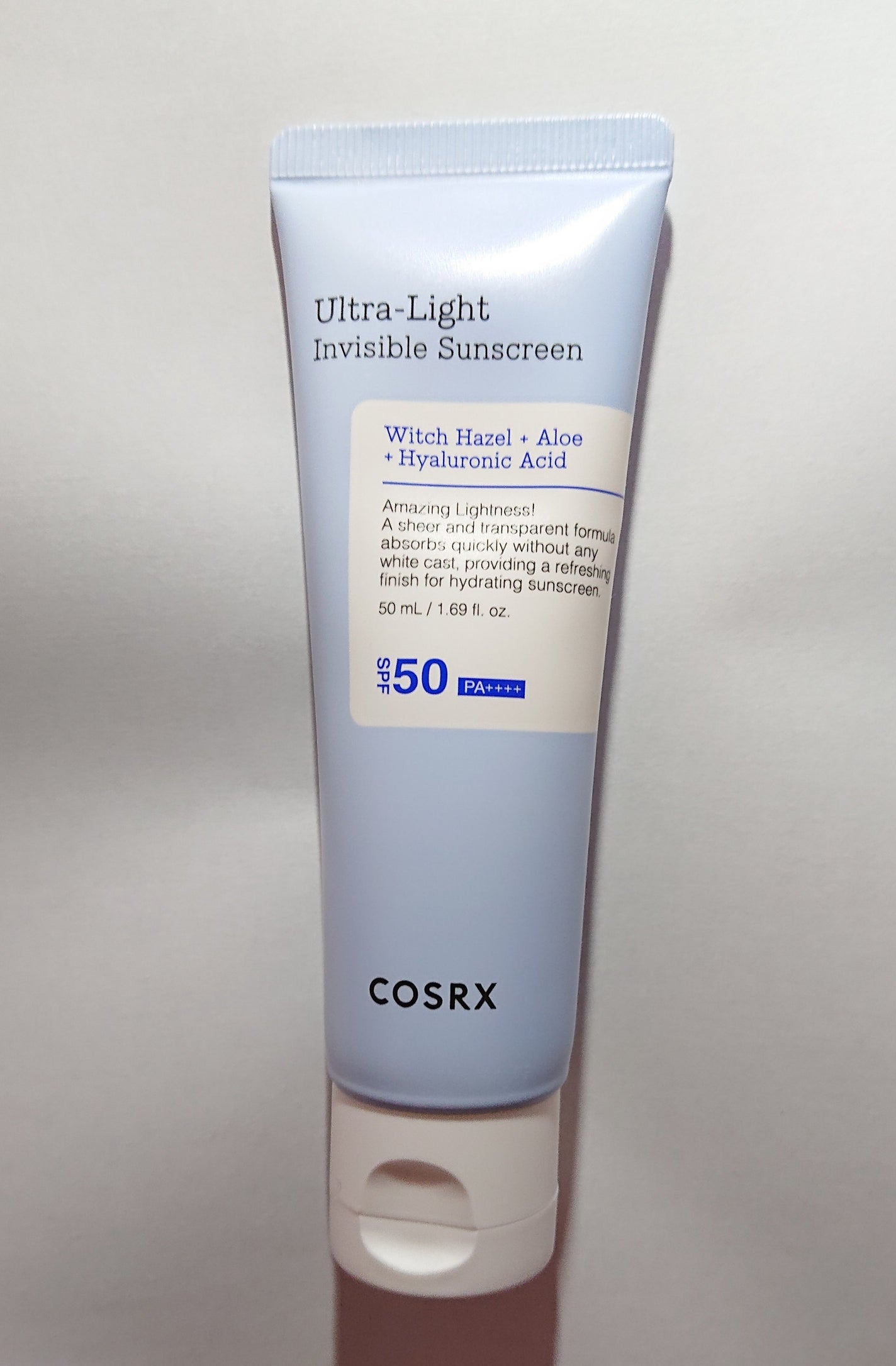 ウルトラライト透明UVクリーム/COSRX/日焼け止めクリームを使ったクチコミ(1枚目)