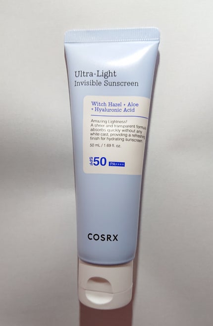 ウルトラライト透明UVクリーム/COSRX/日焼け止めクリームを使ったクチコミ(1枚目)