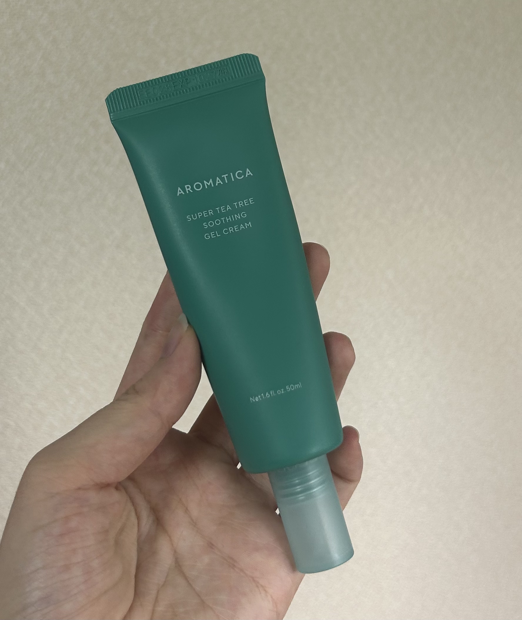 スーパーティーツリースージングジェルクリーム/AROMATICA/フェイスクリームを使ったクチコミ（1枚目）