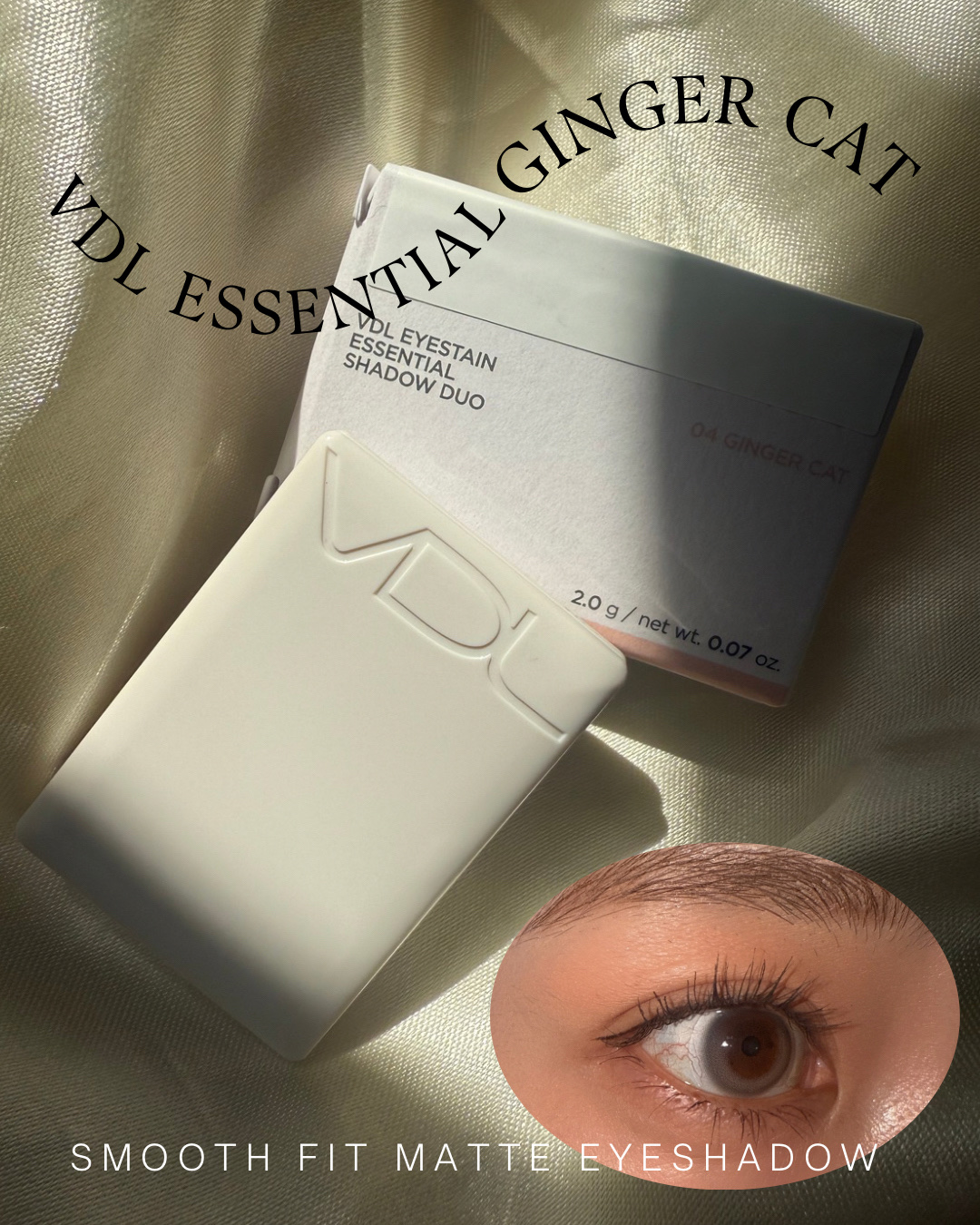 アイステイン エッセンシャル シャドウ デュオ/VDL/アイシャドウパレットを使ったクチコミ（1枚目）