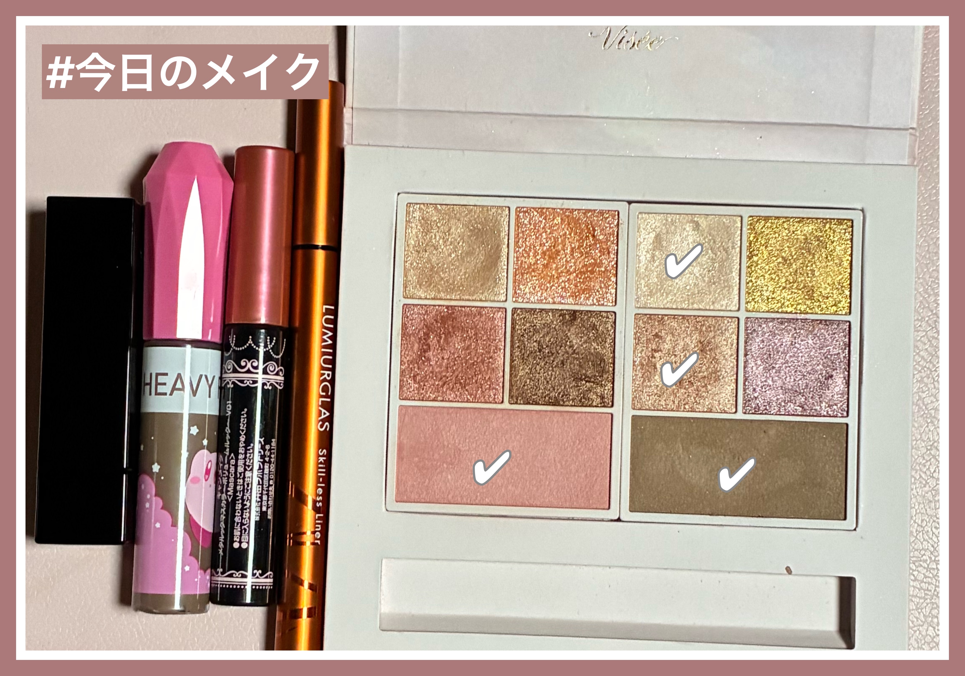 ヘビーローテーション カラーリングアイブロウEX/ヘビーローテーション/眉マスカラを使ったクチコミ（1枚目）