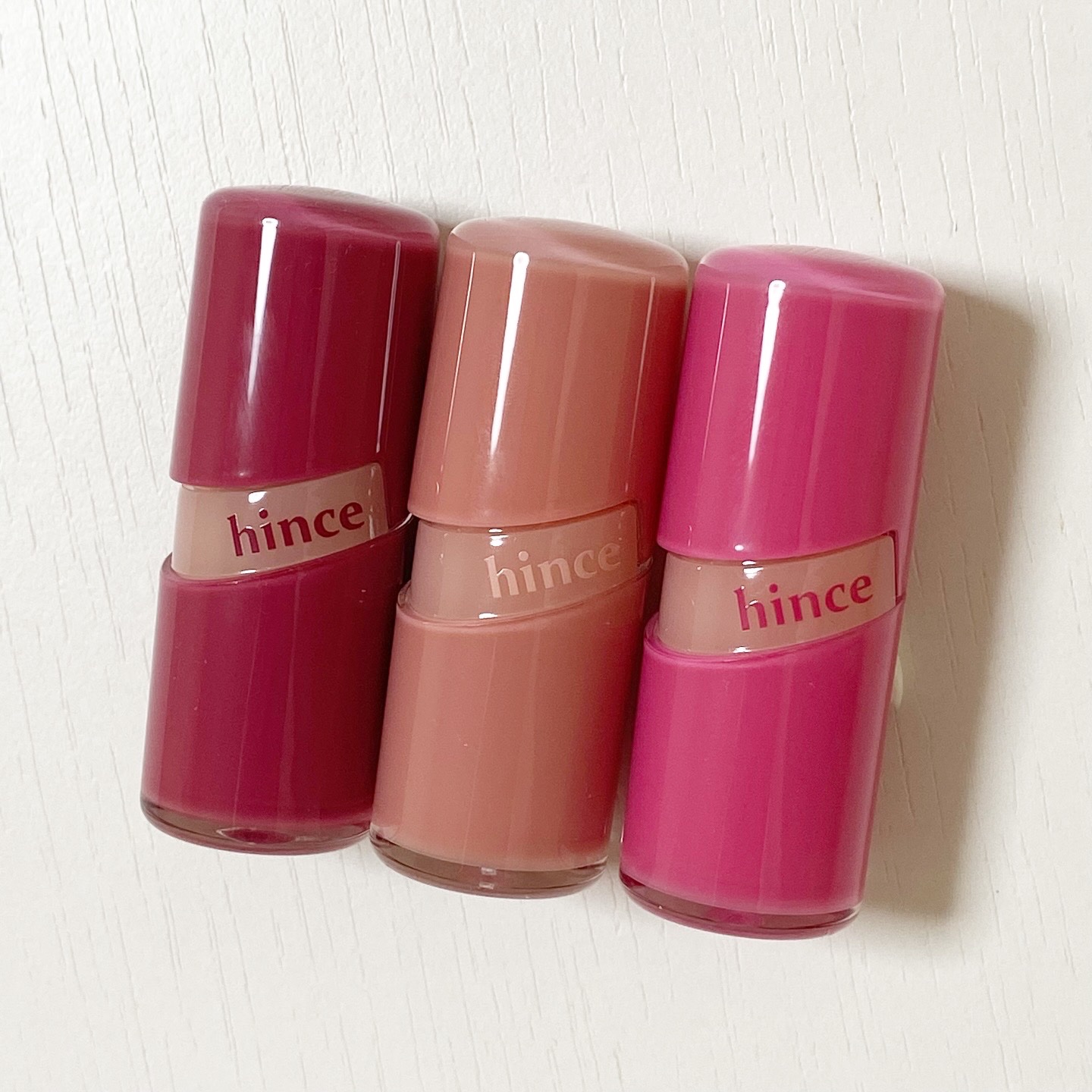 ロウグロウジェルティント R019 ベアチューリップ（ミニ）/hince/リップティントを使ったクチコミ（1枚目）