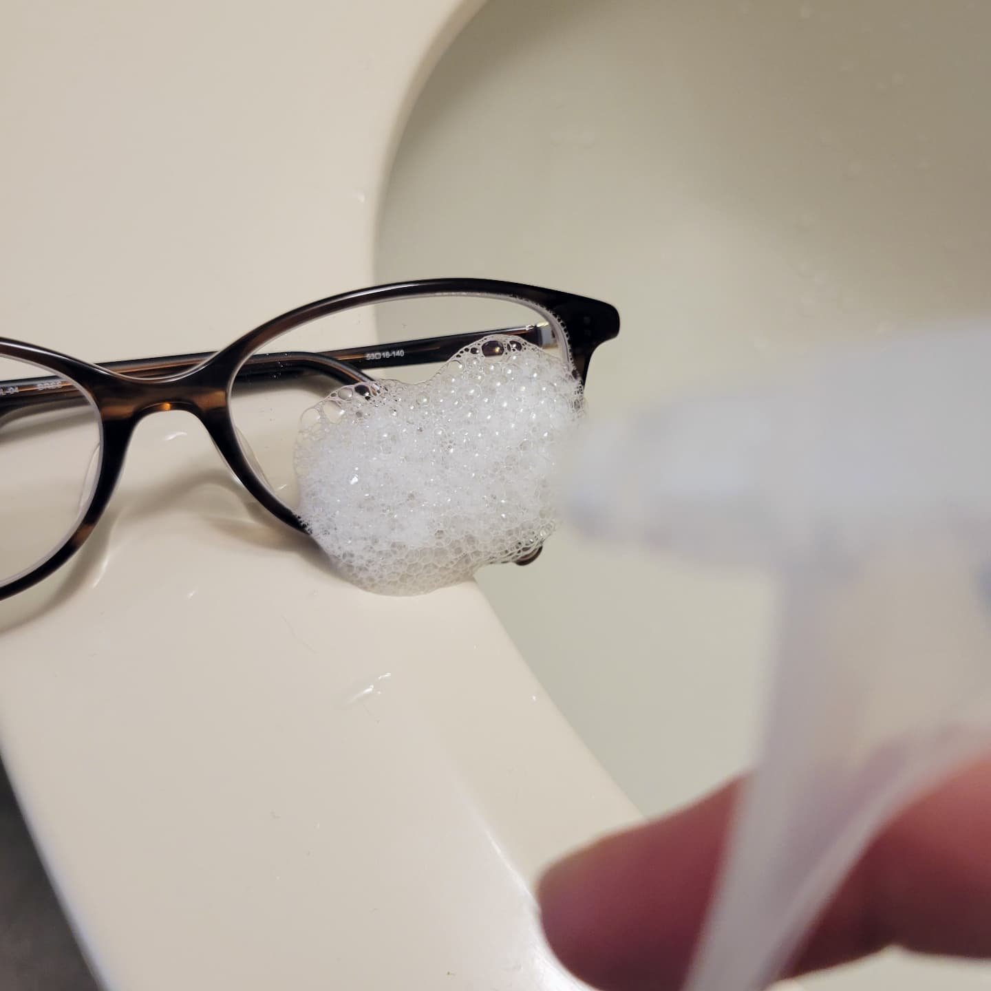 メガネのシャンプー 除菌EX/ソフト９９コーポレーション/その他を使ったクチコミ（3枚目）