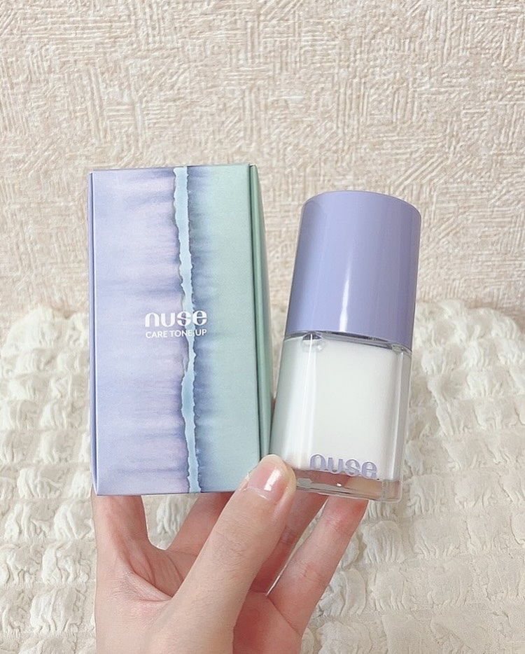 ケアトーンアップ/nuse/化粧下地を使ったクチコミ（3枚目）