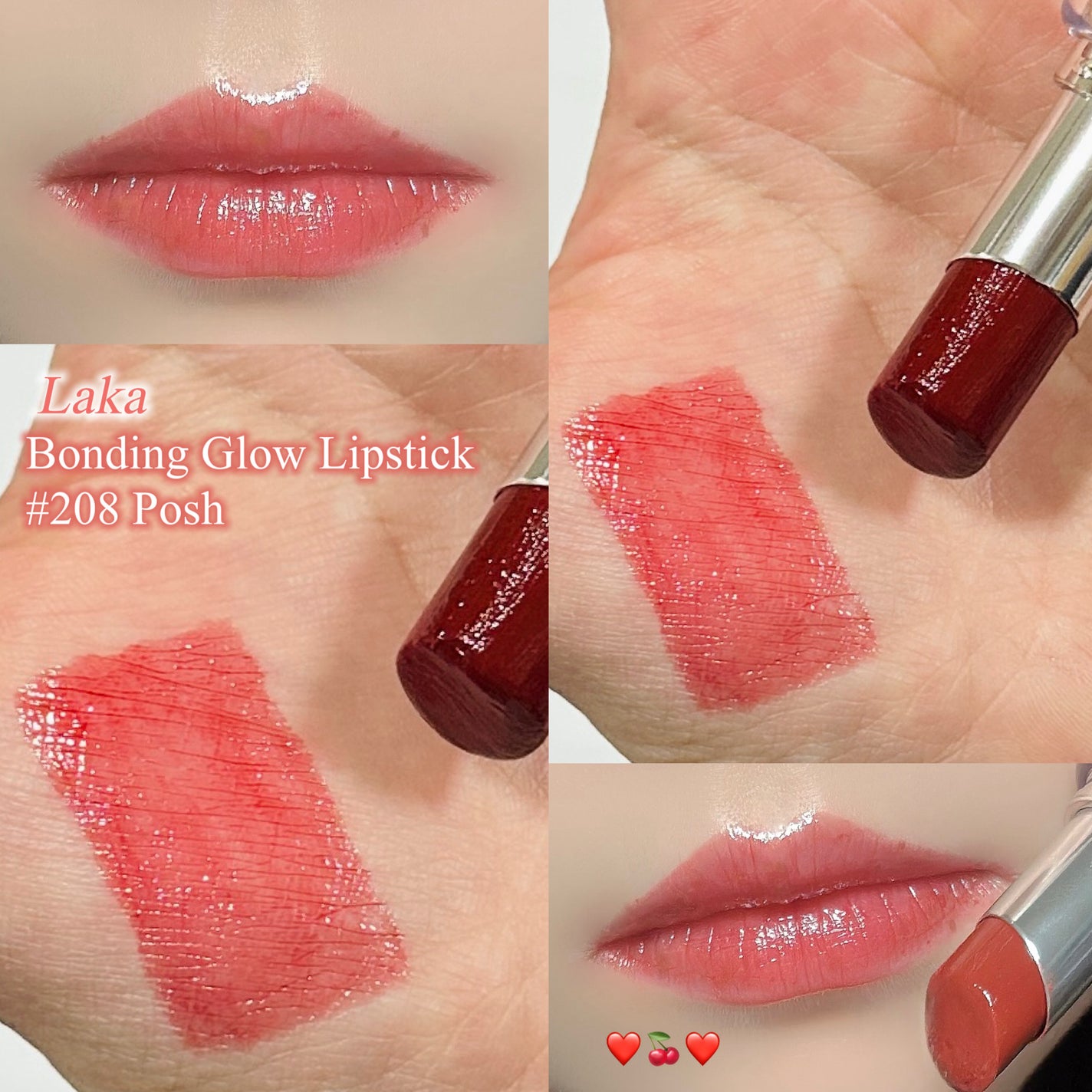 ボンディンググロウリップスティック/Laka/口紅を使ったクチコミ(1枚目)