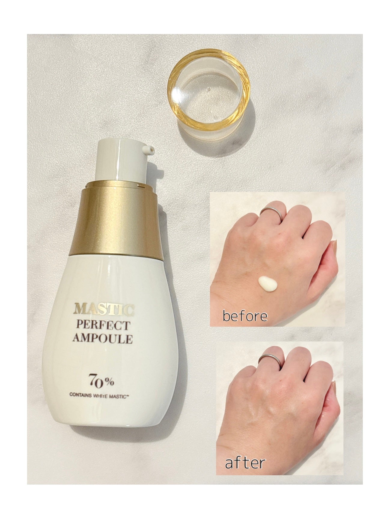 Mastic 6 Hours Ampoule  (Massagers)/Mastina/美容液を使ったクチコミ(3枚目)