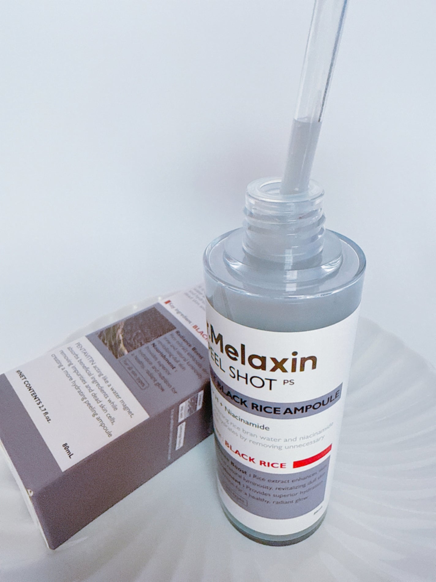 白米ピールショットゴマージュアンプル/Dr.Melaxin/美容液を使ったクチコミ(6枚目)