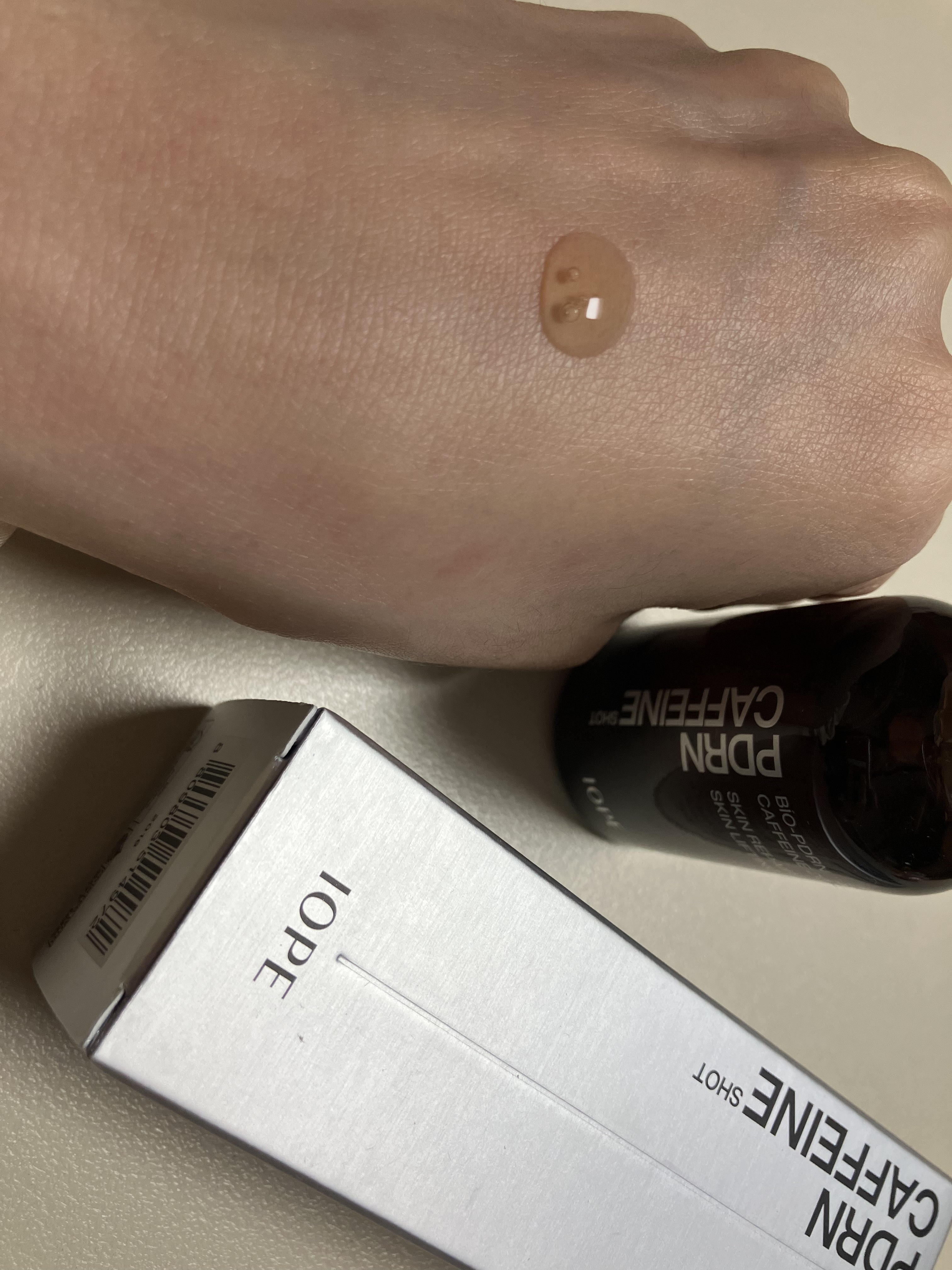 PDRNカフェインショット/IOPE/美容液を使ったクチコミ（1枚目）