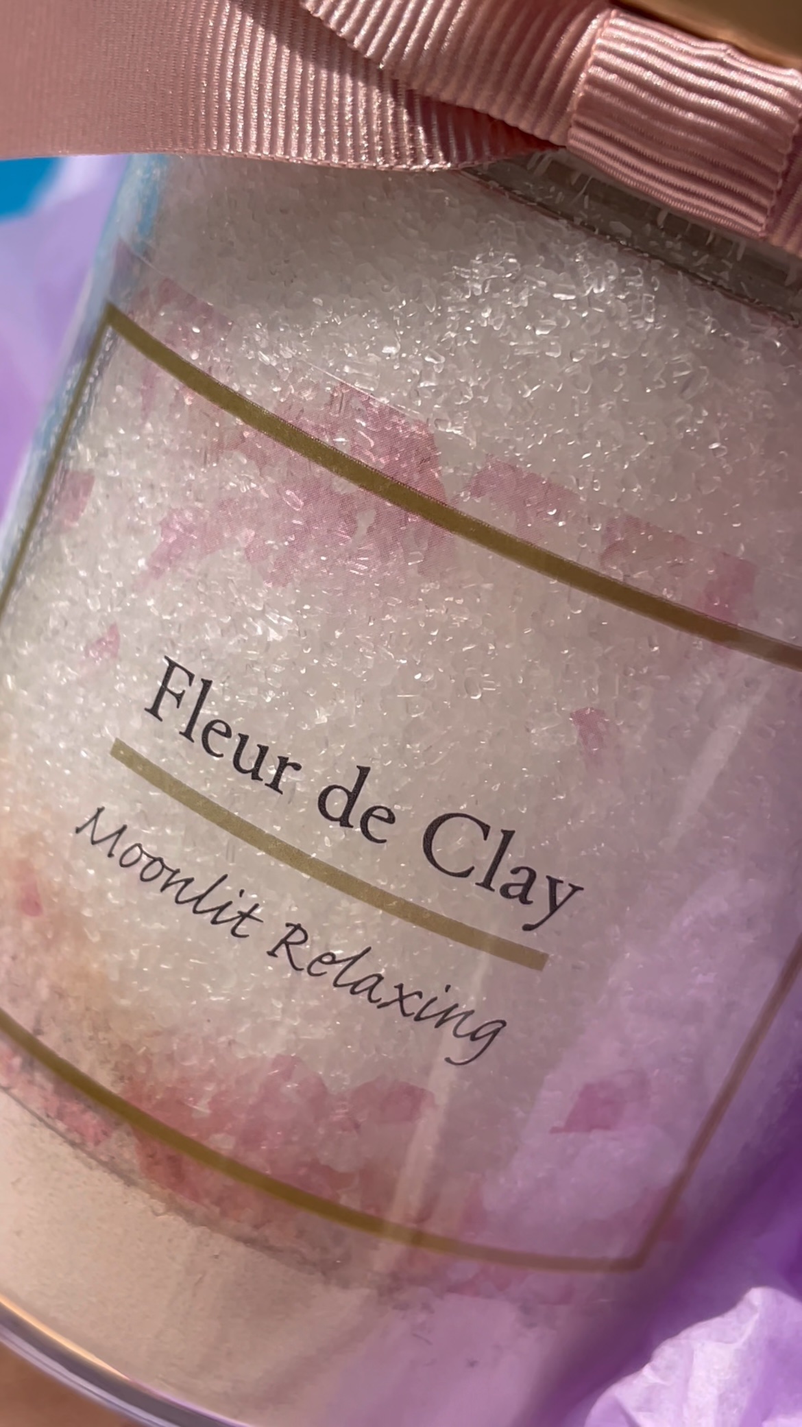 フルールドクレイ　フレグランスバスソルト　ムーンリットリラクシング/Fleur de Clay/保湿系入浴剤を使ったクチコミ（2枚目）