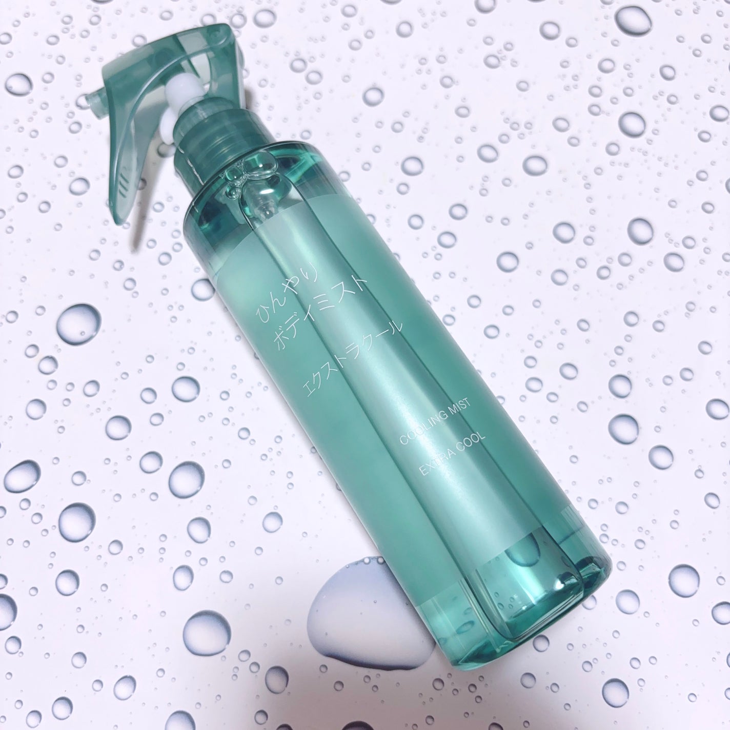 ひんやりボディミスト エクストラクール/無印良品/デオドラント・制汗剤を使ったクチコミ(2枚目)