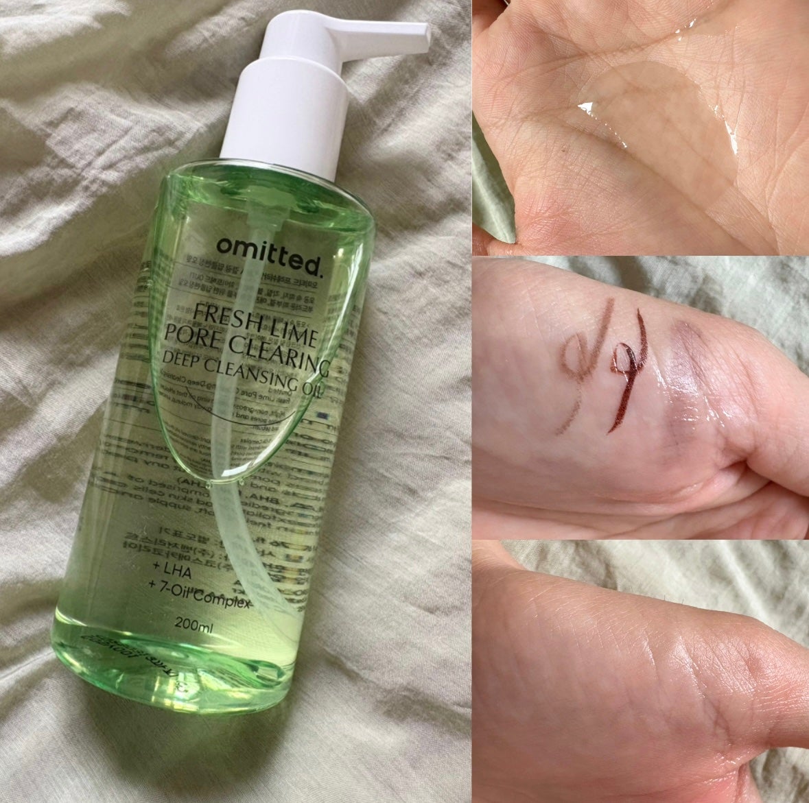 フレッシュライムLHAツヤ肌ディープクレンジングオイル/omitted./オイルクレンジングを使ったクチコミ(2枚目)