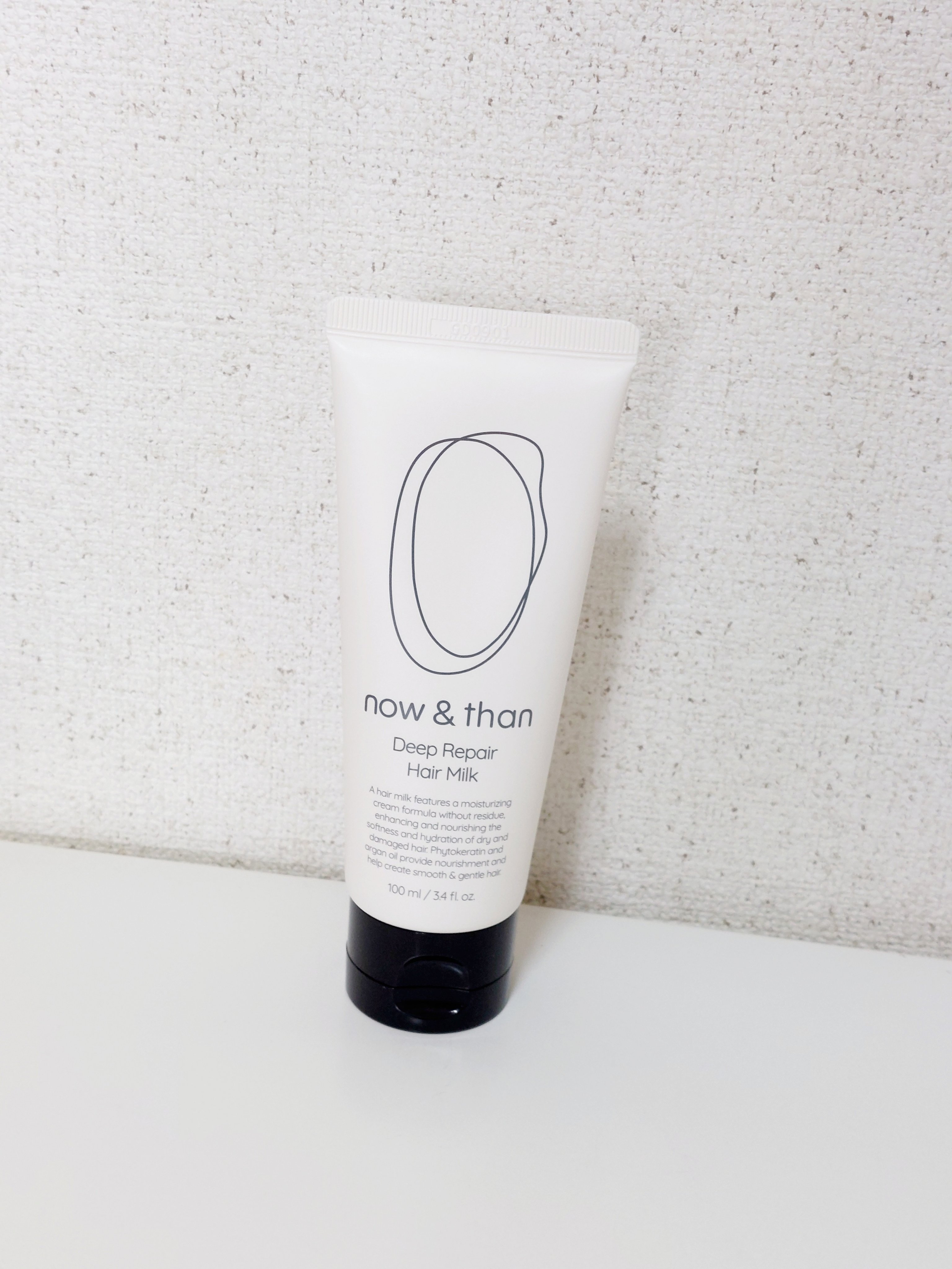 ディープリペアヘアミルク/now & than（ナウアンドダン）/ヘアミルクを使ったクチコミ（1枚目）