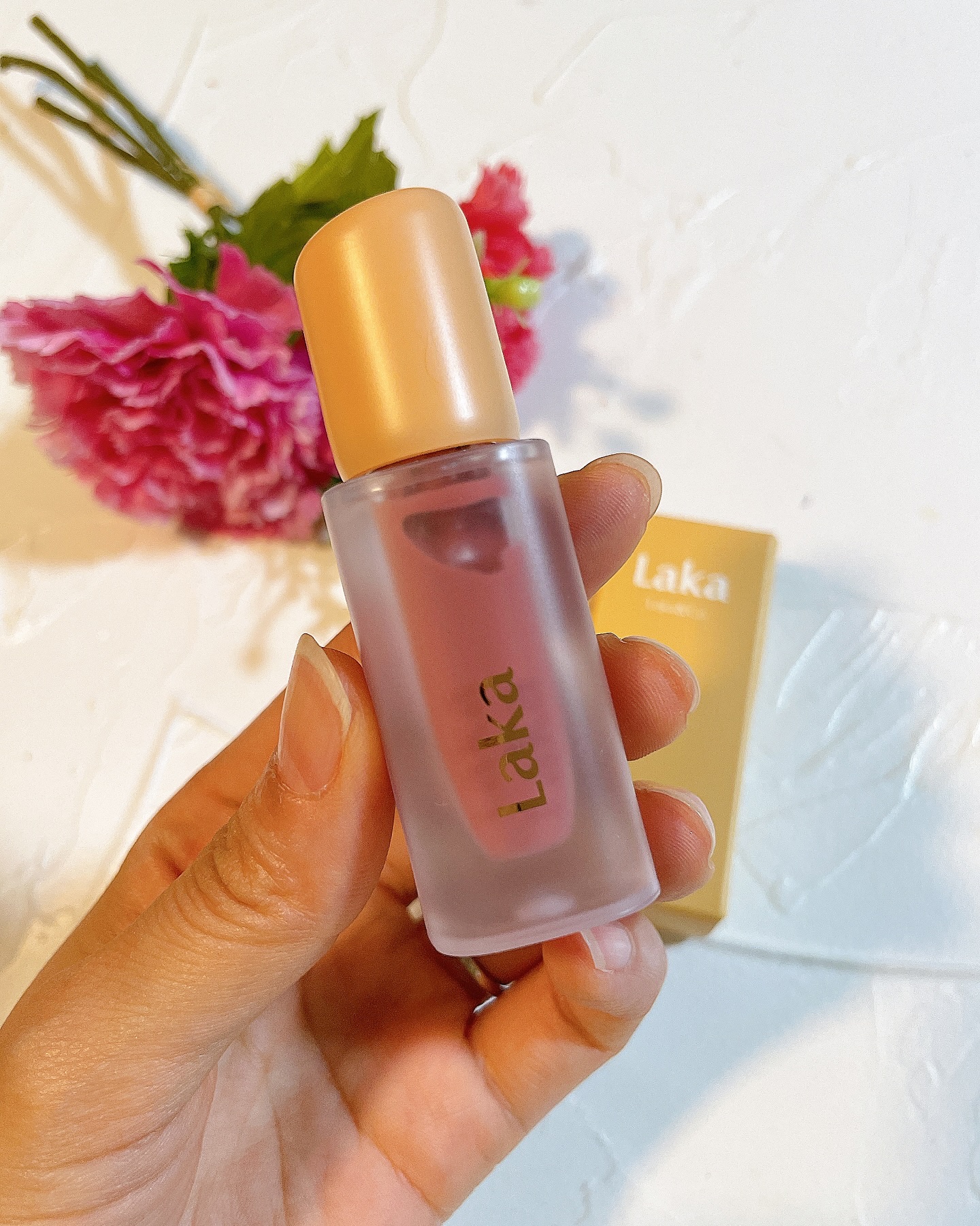 フルーティーグラムティント/Laka/リップティントを使ったクチコミ（2枚目）