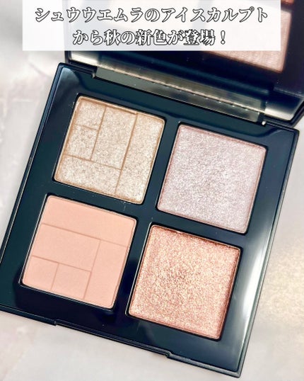 アイスカルプト/shu uemura/アイシャドウパレットを使ったクチコミ(2枚目)