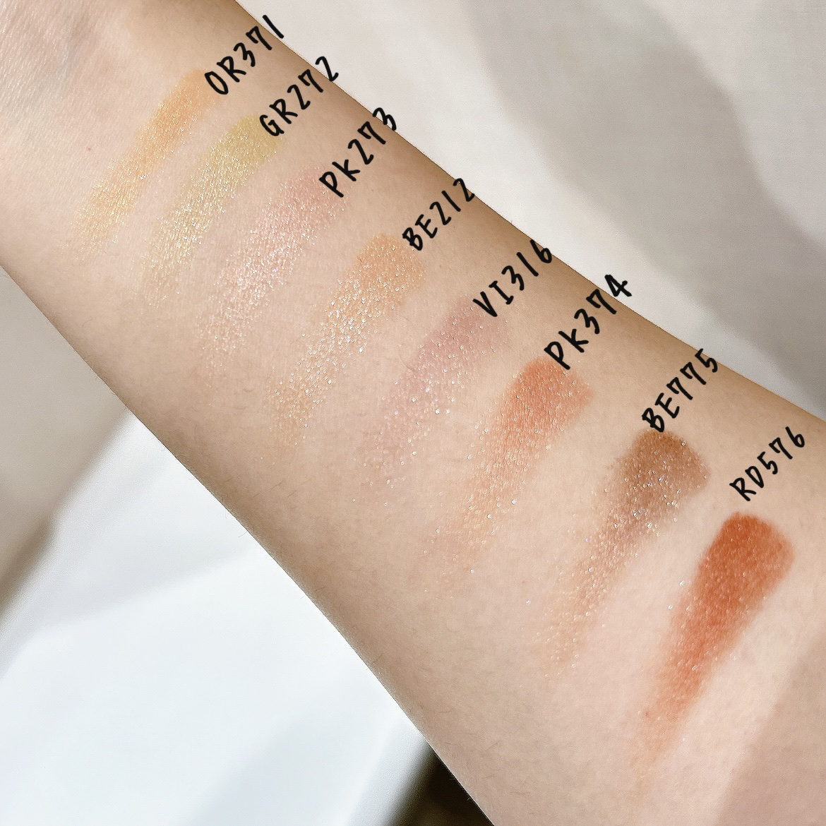 カスタマイズアイカラーアソート/マキアージュ/アイシャドウパレットを使ったクチコミ（2枚目）