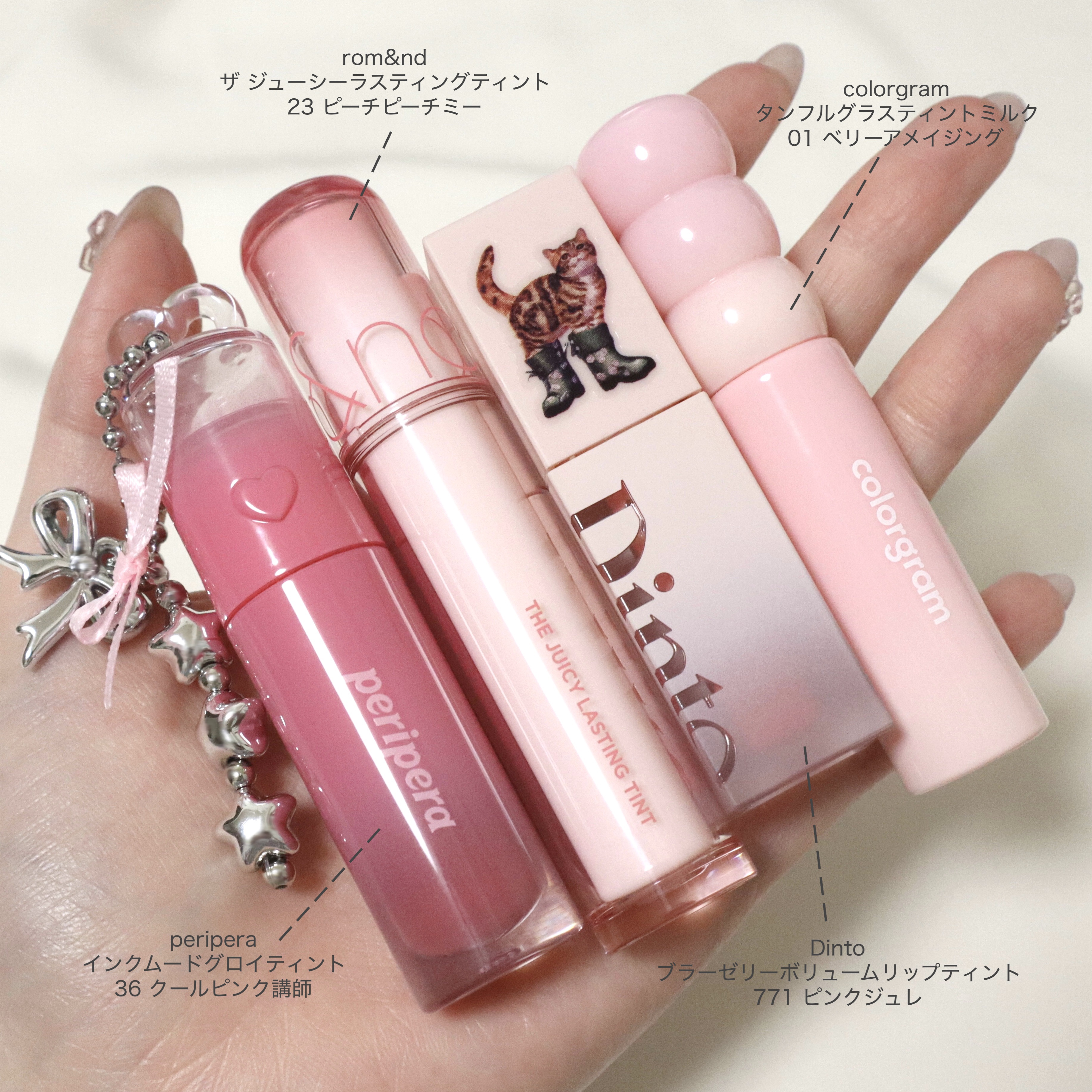 ペリペラ インク ムード グロイ ティント/PERIPERA/リップティントを使ったクチコミ（1枚目）